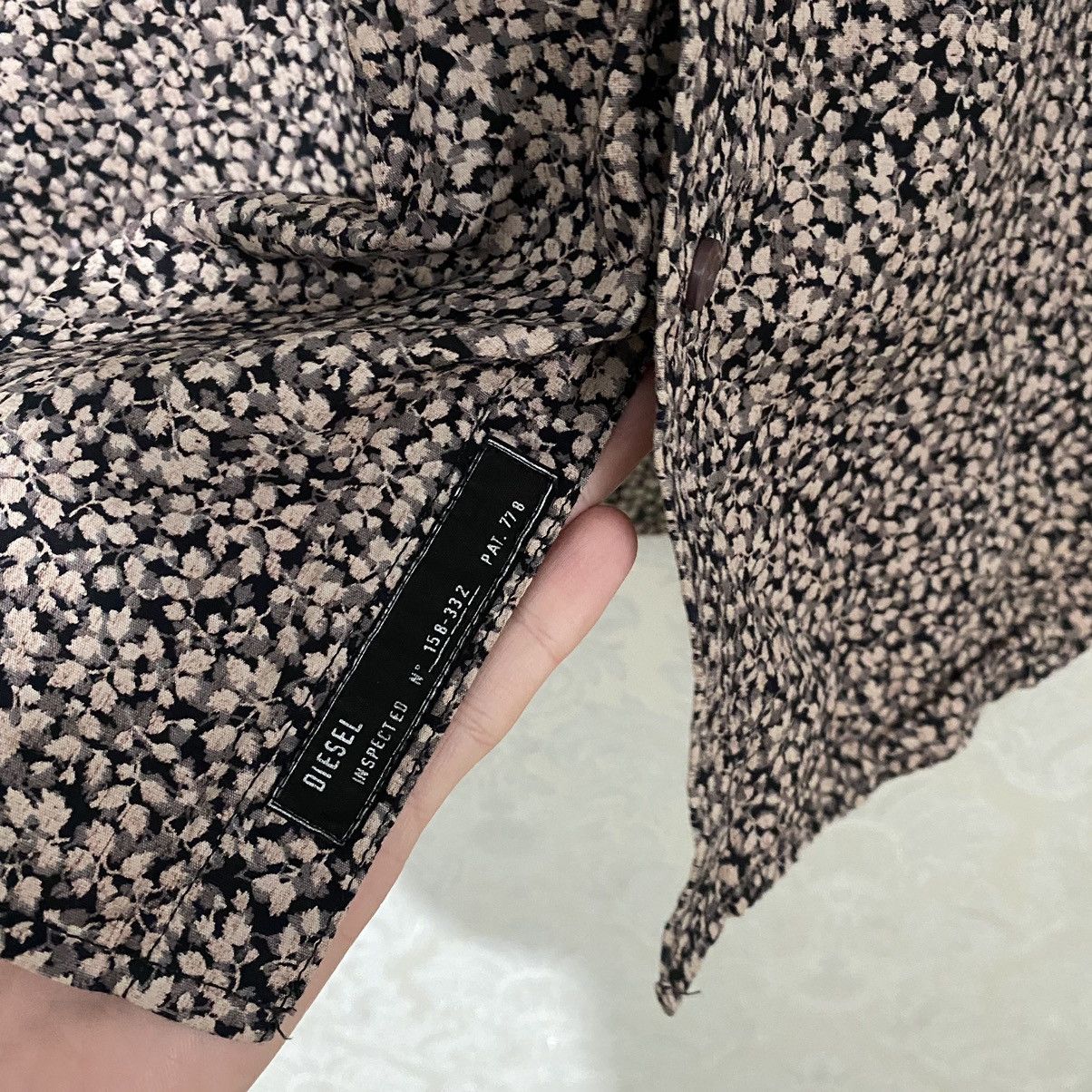 Diesel Diesel Floral All Over Printed Button Up Shirt Size US M / EU 48-50 / 2 - 4 Thumbnail