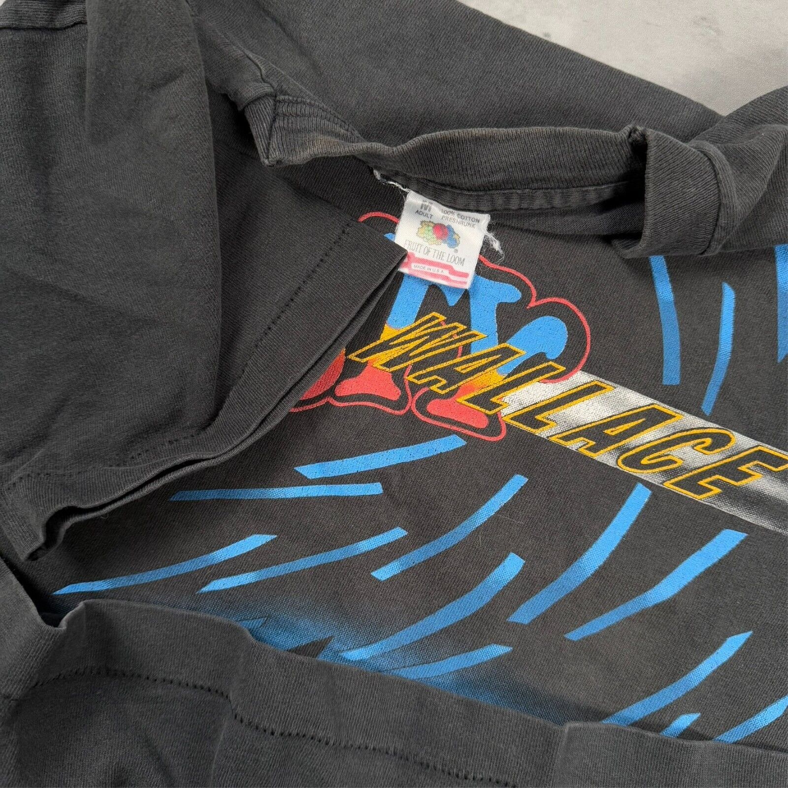 Fruit Of The Loom × Vintage Vintage Rusty Wallace Miller Draft Beer Racing T Shirt Size US M / EU 48-50 / 2 - 3 Thumbnail