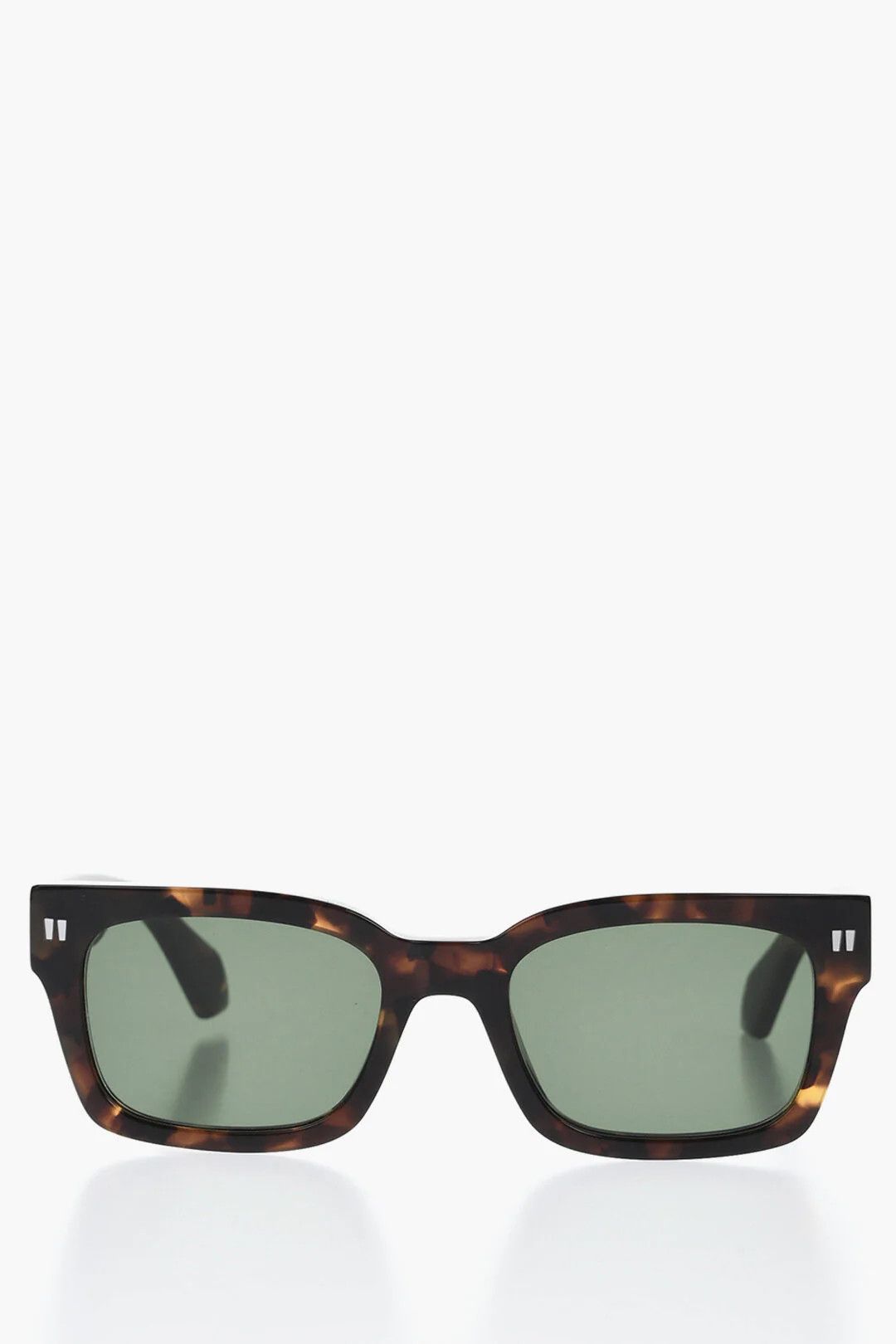 Off-White og1mm0426 Size:OS/Rectangular Tortoiseshell Sunglasses Brown Size ONE SIZE - 1 Thumbnail