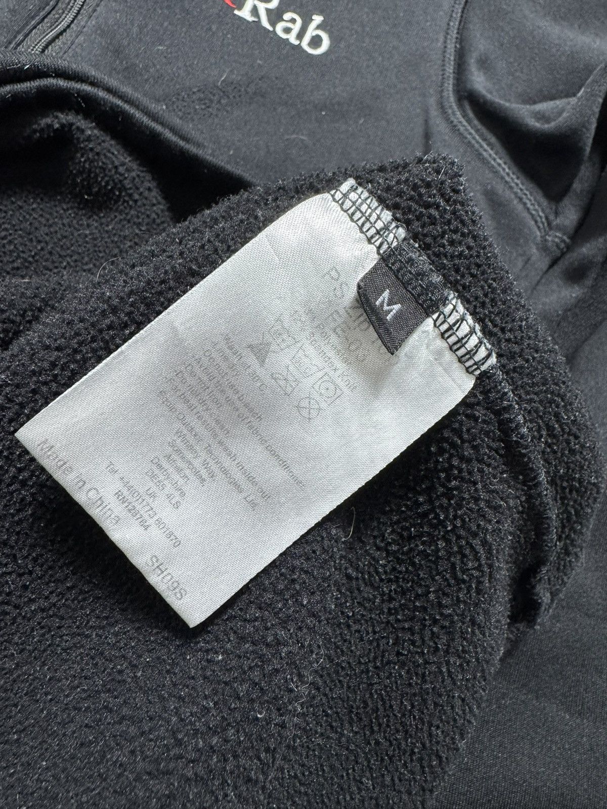 Rab Rab Polartec Men’s Black Fleece Sweatshirt Outdoor Size M Size US M / EU 48-50 / 2 - 8 Thumbnail