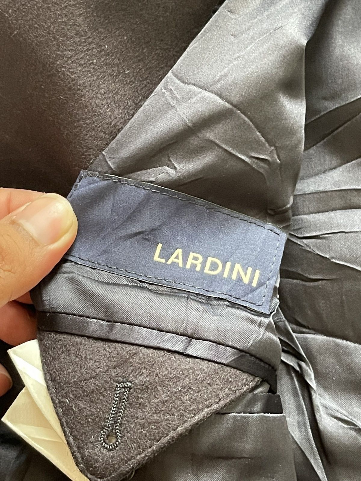 Lardini Lardini Lana Wool Pin Coat Size US M / EU 48-50 / 2 - 16 Thumbnail