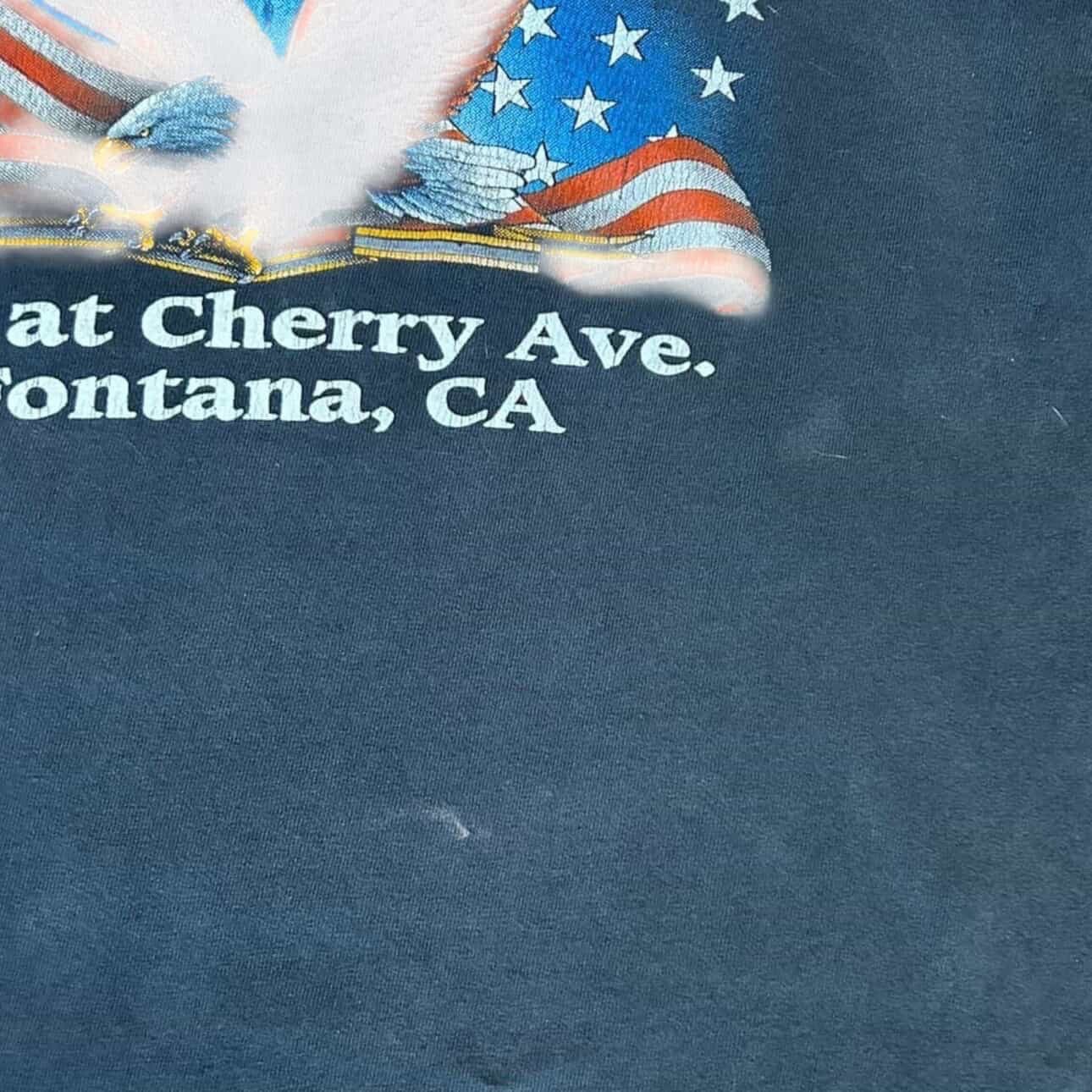 Vintage 1992 Vintage CMJ American Biker “Follow the Spirit” T-Shirt Size US M / EU 48-50 / 2 - 7 Thumbnail