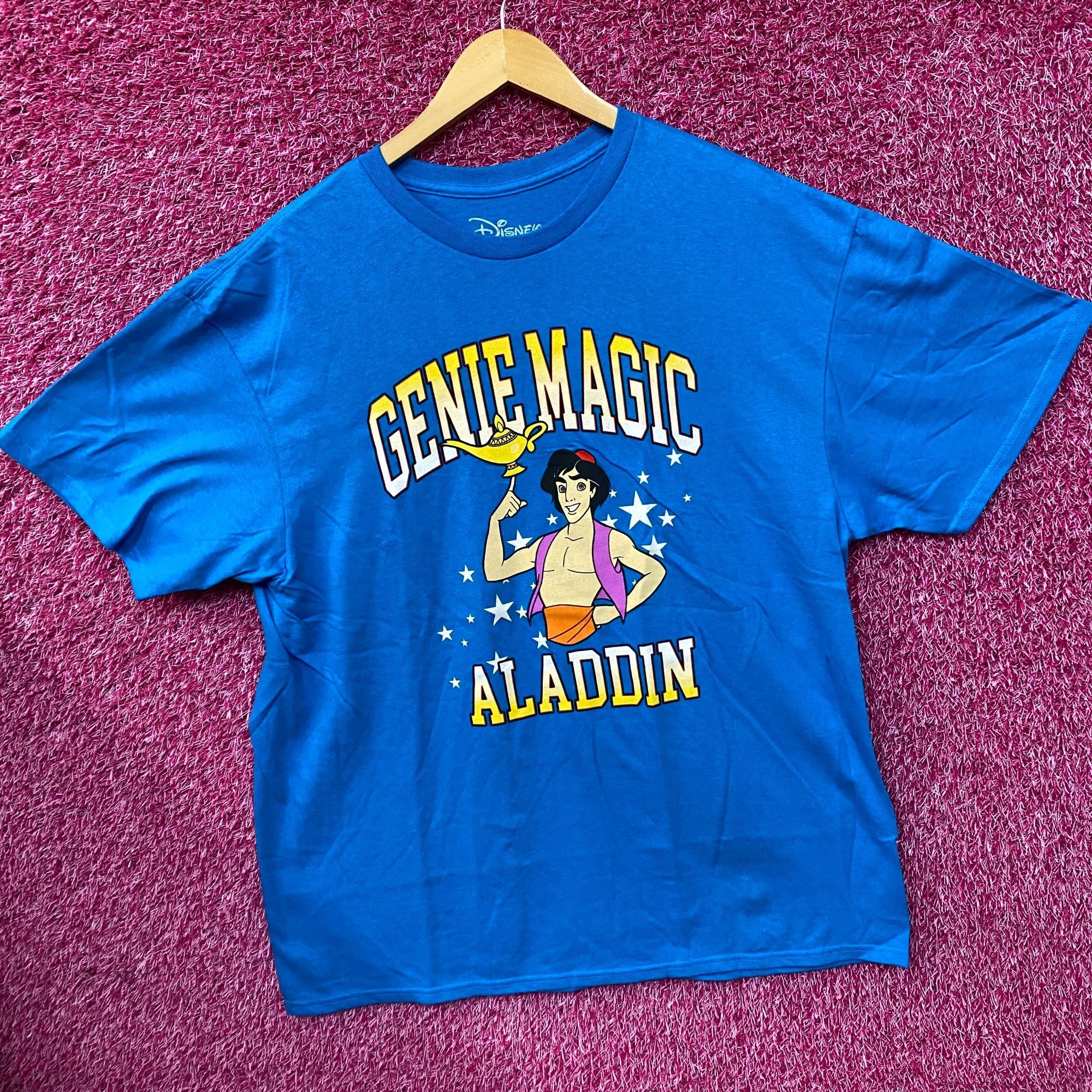 Disney Disney Genie Magic Aladdin Blue T-Shirt XL Size US XL / EU 56 / 4 - 3 Thumbnail