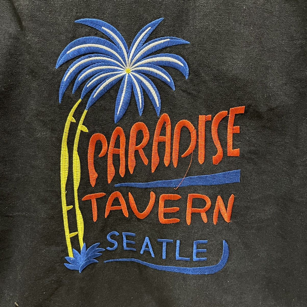 Vintage Seatle Paradise Tavern Duck Canvas Bomber Jacket Size US M / EU 48-50 / 2 - 16 Thumbnail