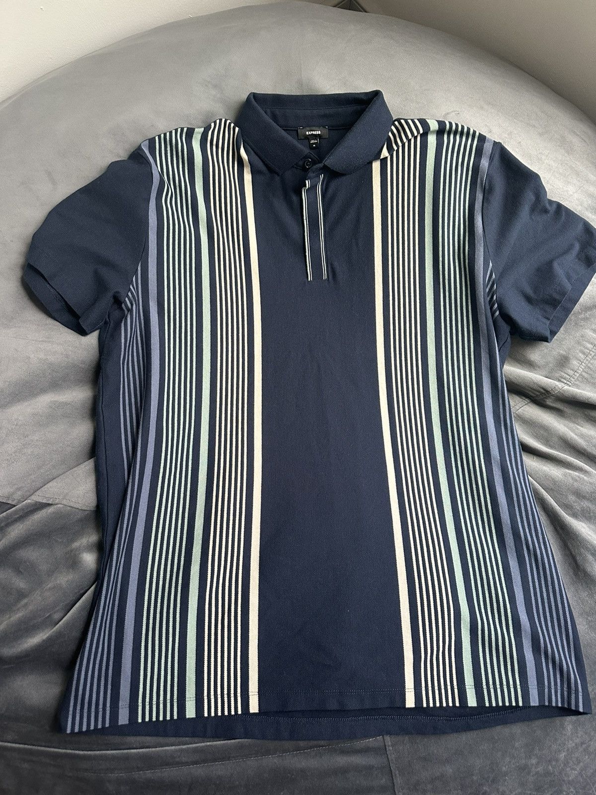 Express Express Polo Tee XL Size US XL / EU 56 / 4 - 1 Thumbnail
