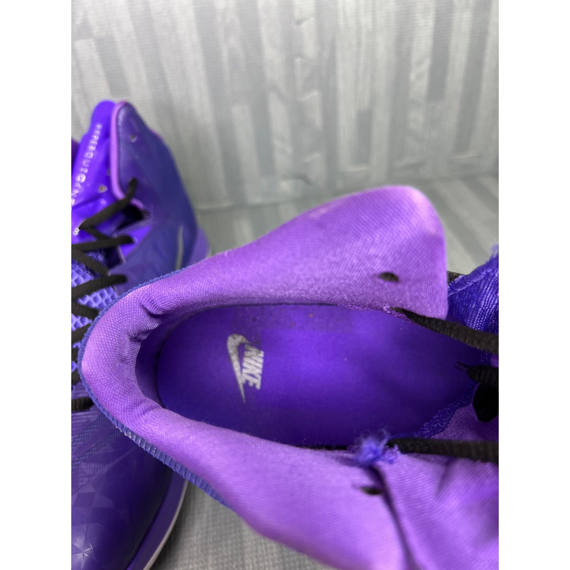 Nike Nike Lunar Hyperquickness Mens 12.5 Purple Basketball Shoes Size US 12.5 / EU 45-46 - 16 Thumbnail