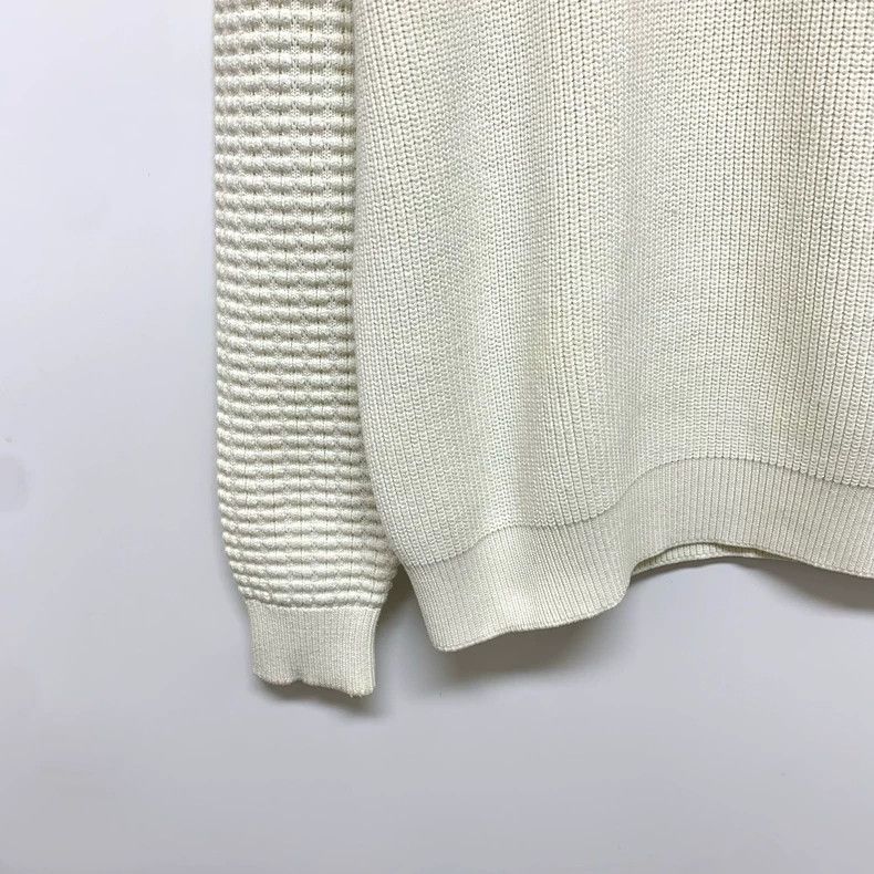 Louis Vuitton Louis Vuitton Off-white knitted sweater Size US L / EU 52-54 / 3 - 5 Thumbnail
