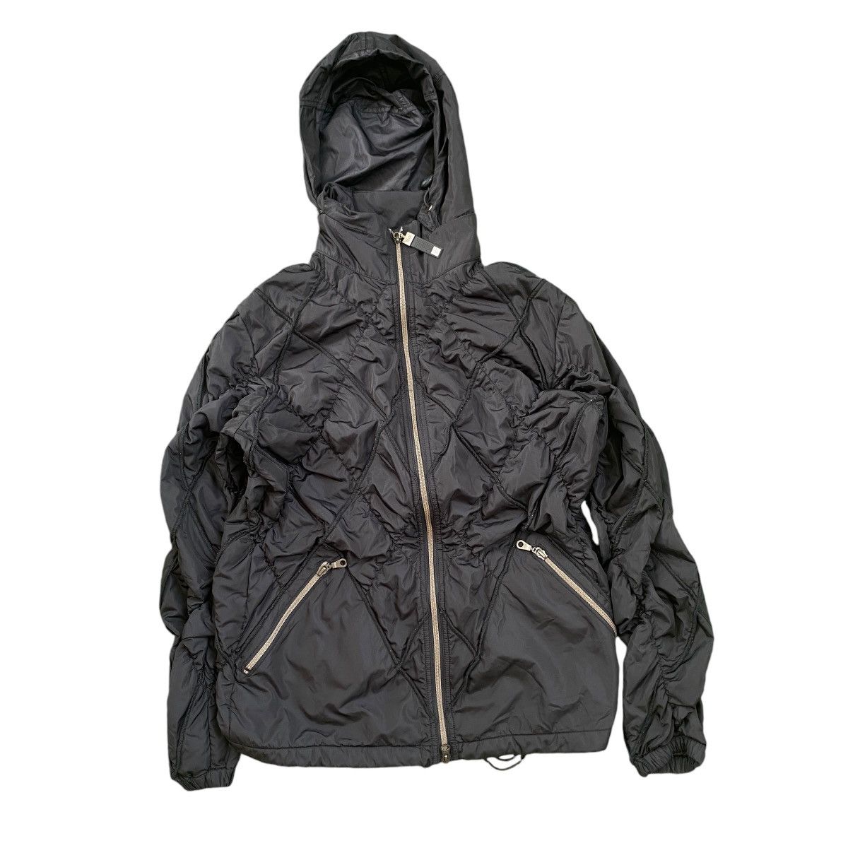Marithe + Francois Girbaud Vintage Marithe Francois Girbaud Black Hoodie Jacket Size M / US 6-8 / IT 42-44 - 1 Thumbnail