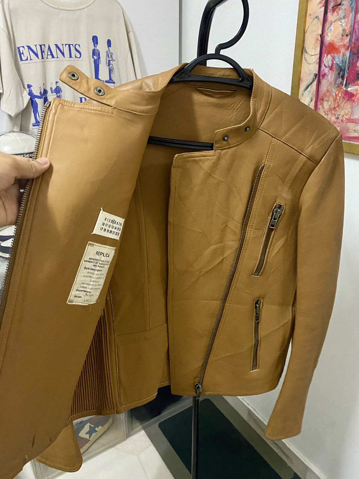 Maison Margiela Maison Martin Margiela 7 Zipper Leather Biker jacket Size M / US 6-8 / IT 42-44 - 13 Thumbnail