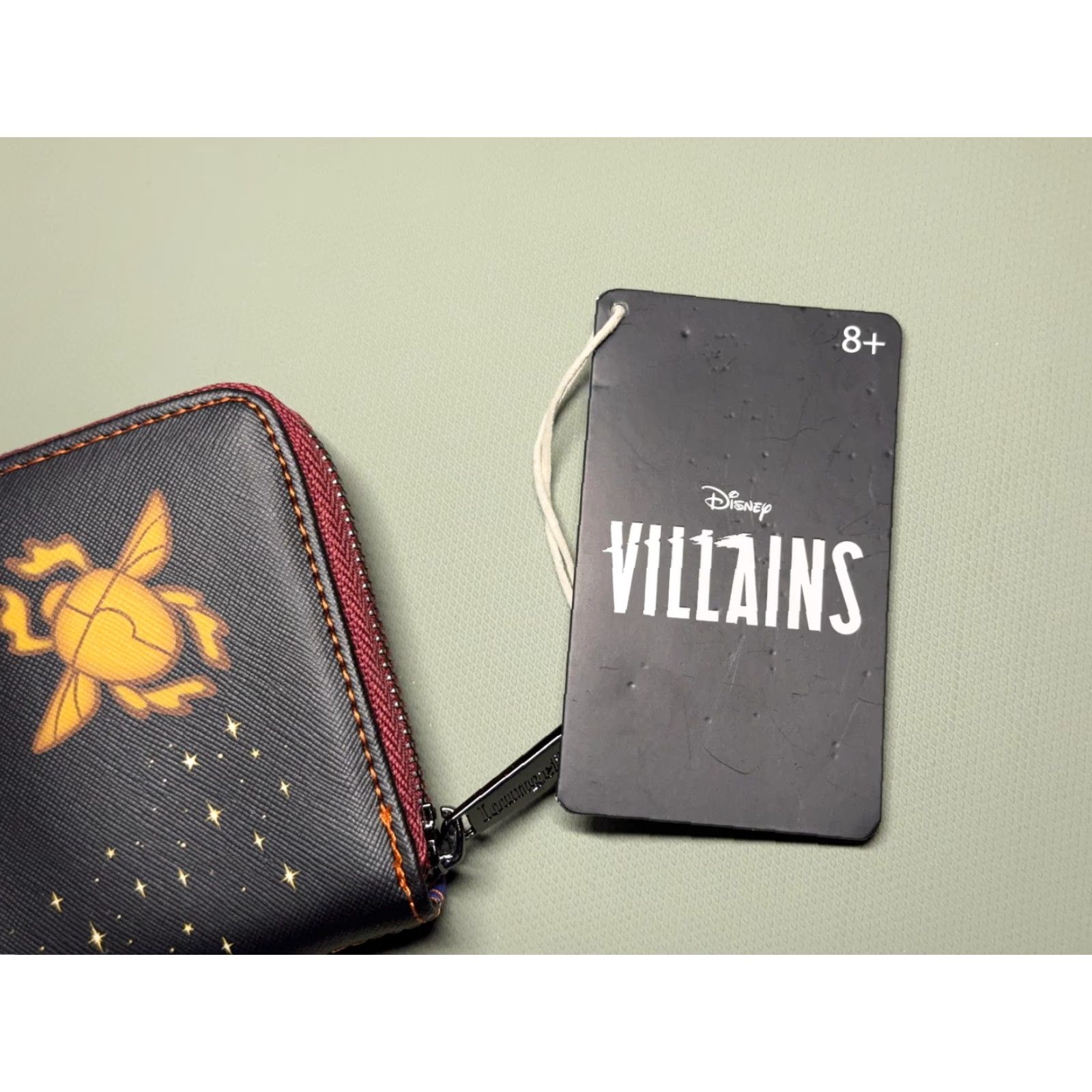 Vintage Loungefly Disney Villains Wallet Aladdin Jafar Abu Zip-Around Women One Size Black Womens Size ONE SIZE - 3 Thumbnail