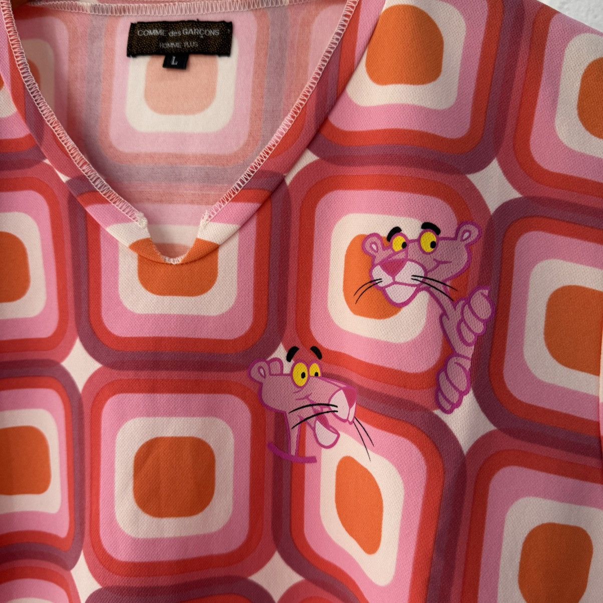 Comme des Garcons Homme Plus 06’s CDG Homme Plus Pink Panther Vest Size US L / EU 52-54 / 3 - 3 Thumbnail