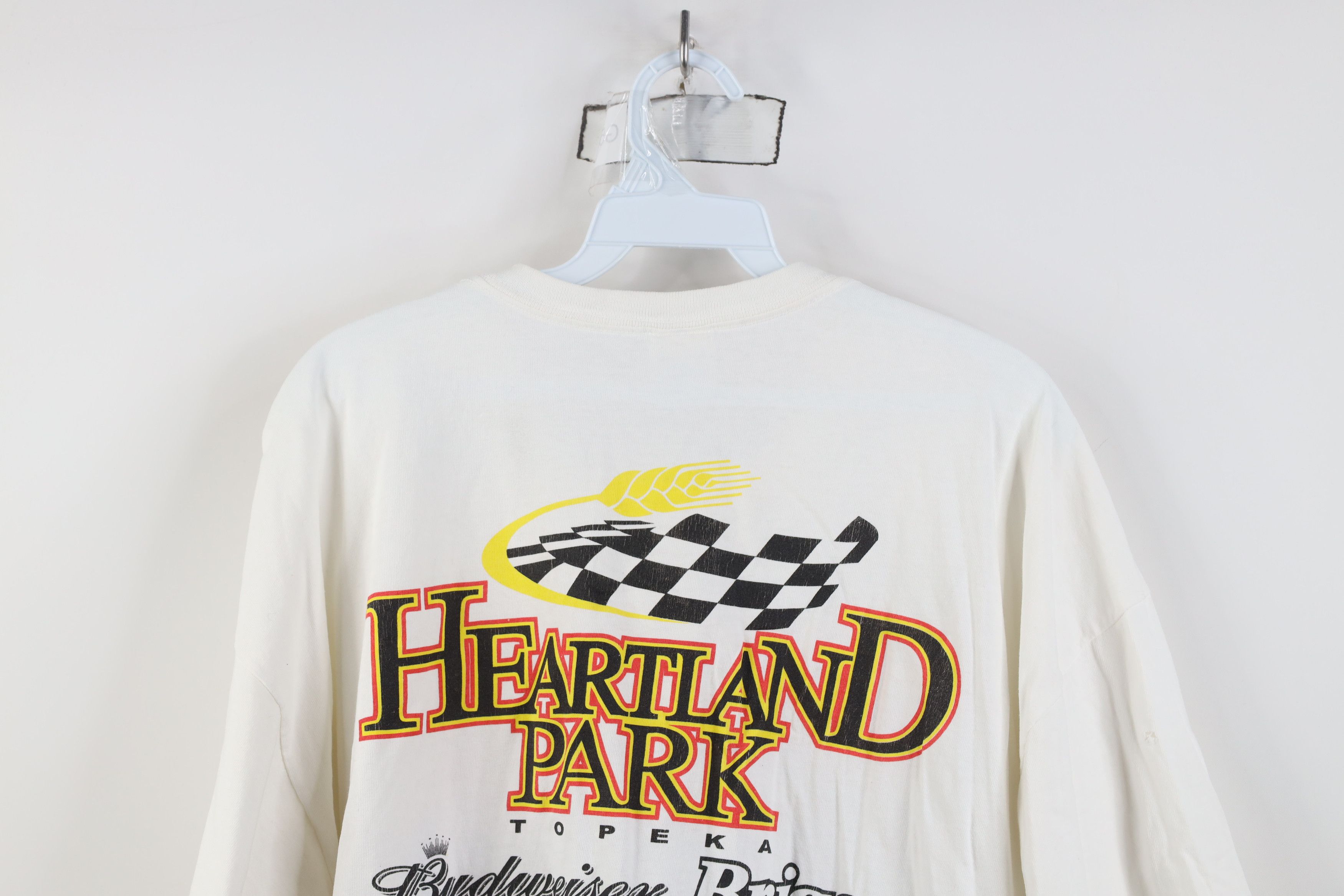 Vintage Vintage Y2K Streetwear Park Topeka Kansas Racing T-Shirt Size US XXL / EU 58 / 5 - 15 Thumbnail