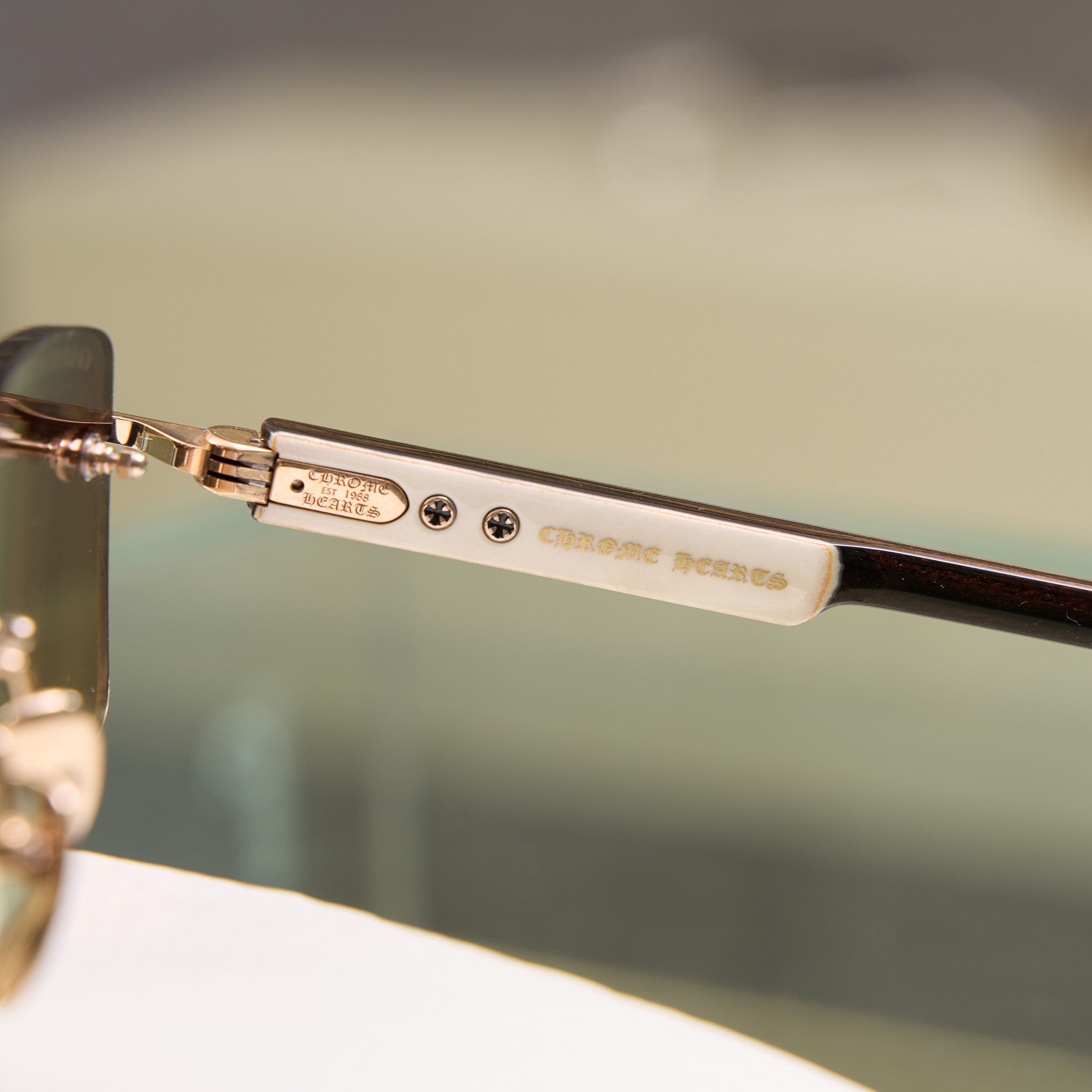 Chrome Hearts CHROME HEARTS DEEP II Gold Plated /White Ebony-Piano Varnish Size ONE SIZE - 4 Thumbnail