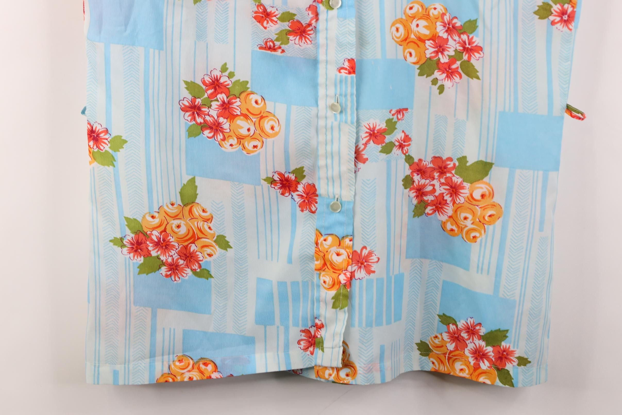 Vintage Vintage 70s Mid Century Modern MCM Sleeveless Collared Shirt Size XS / US 0-2 / IT 36-38 - 3 Thumbnail