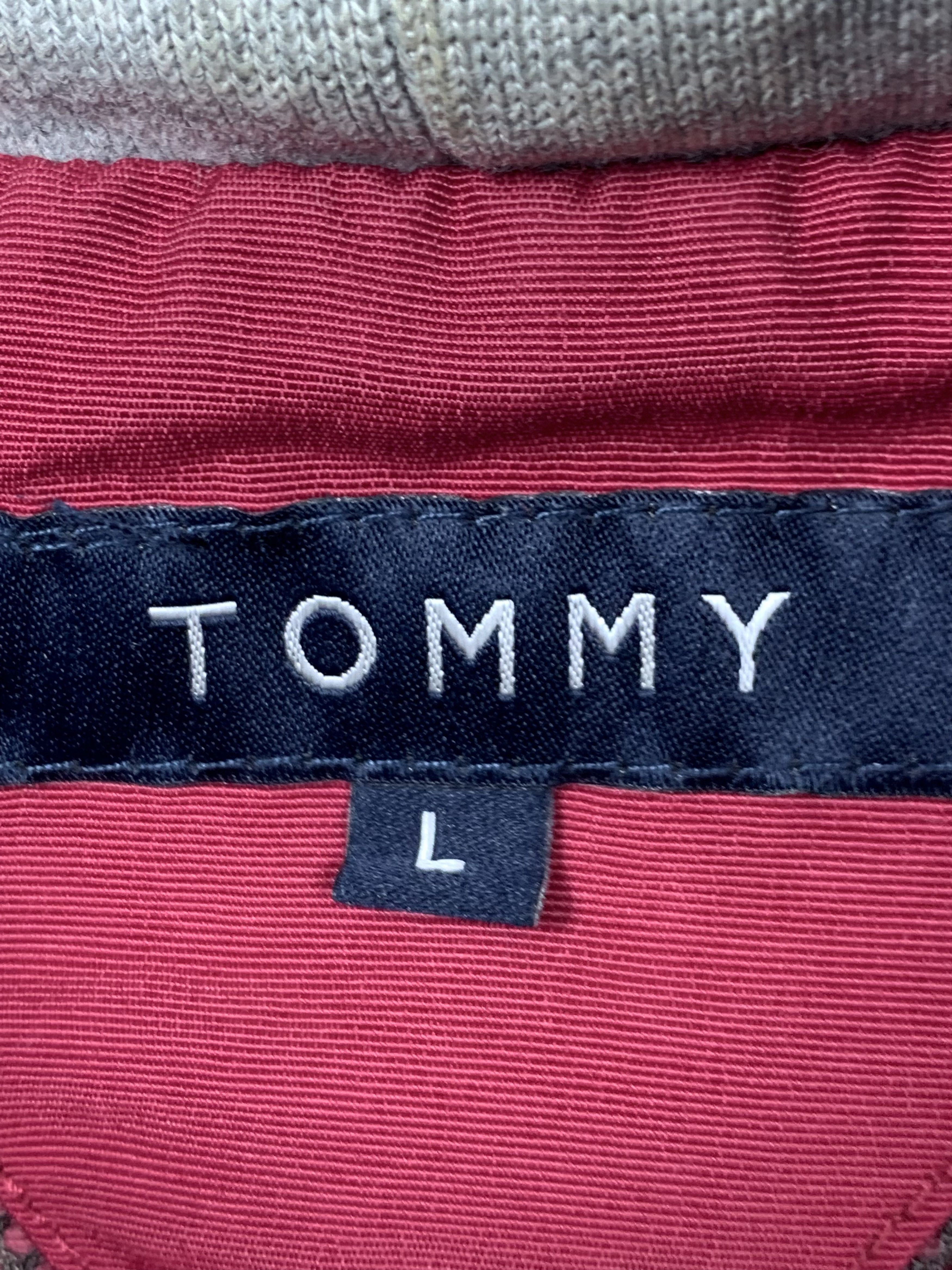 Tommy Hilfiger Vintage Tommy Hoodie Multicolour Pocket Zipper Jacket J1217 Size US L / EU 52-54 / 3 - 5 Thumbnail