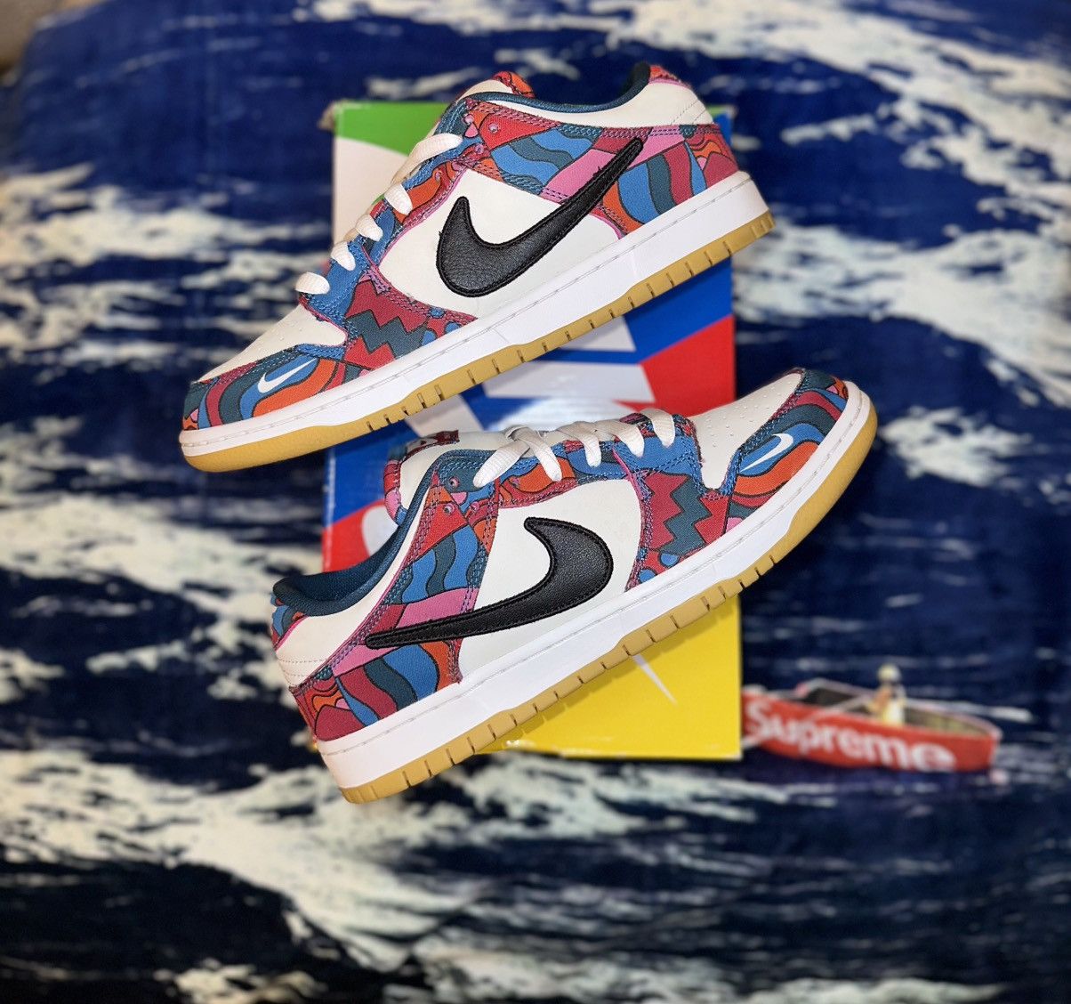 Parra x Nike Dunk Low Pro SB 'Abstract Art' Sz