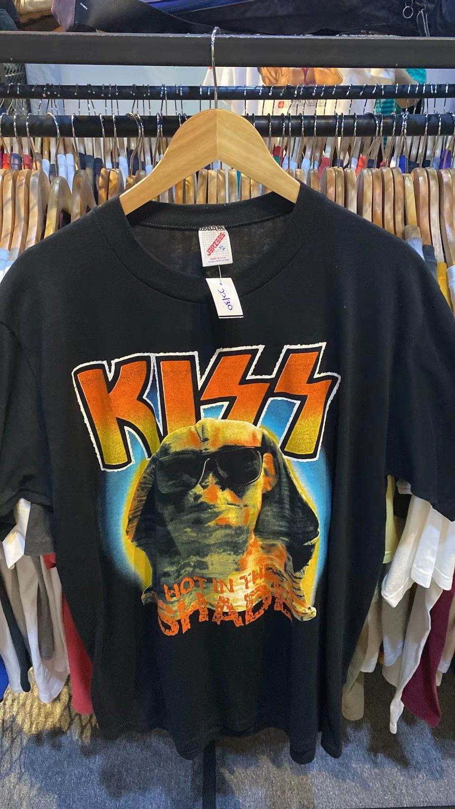 Jerzees Kiss Vintage Shirt 🇺🇸 Size US M / EU 48-50 / 2 - 1 Thumbnail
