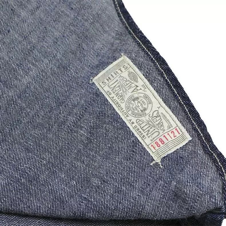 Freewheelers FREEWHEELERS Size 15 1930s DIAMOND CRACKER 8oz denim work s Size US XXS / EU 40 - 4 Thumbnail