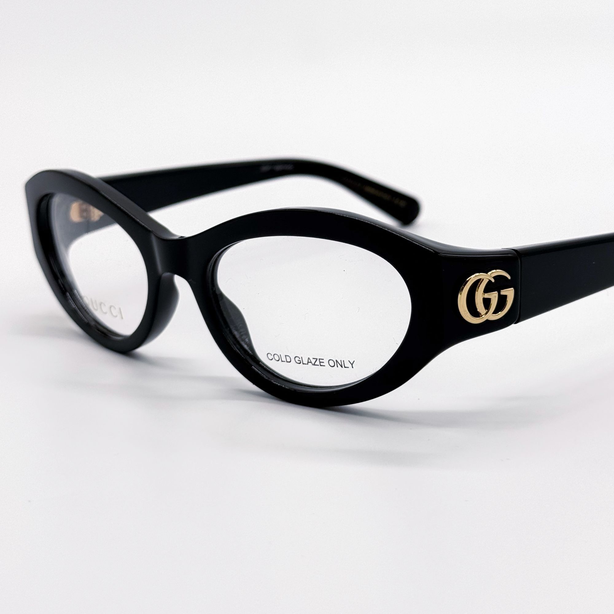 Gucci NEW GUCCI EYEGLASSES GG1405O 001 BLACK OVAL GUCCI EYEWEAR Size ONE SIZE - 7 Thumbnail
