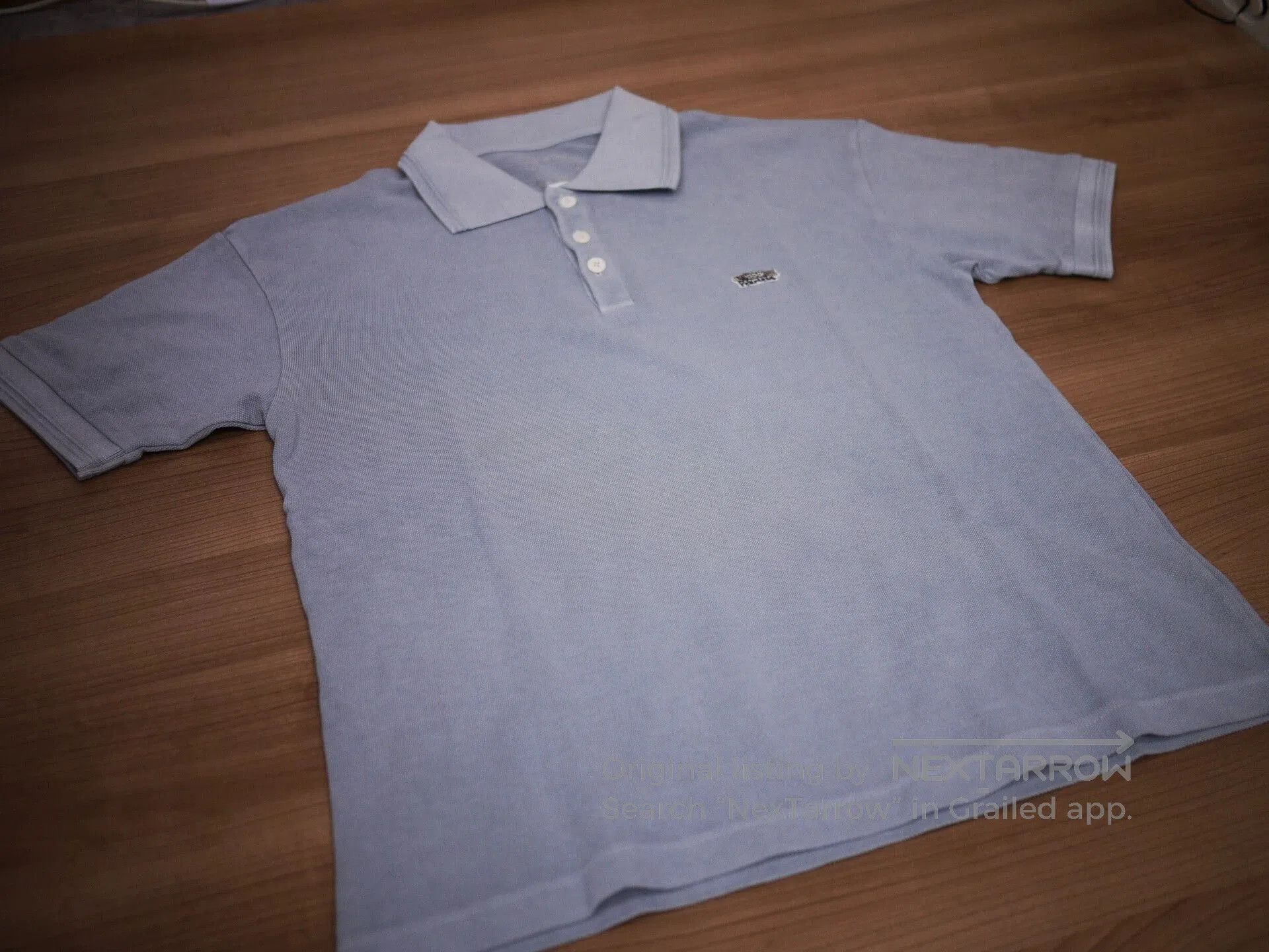 Visvim Gray Short-Sleeve Polo Shirt. Size US L / EU 52-54 / 3 - 2 Thumbnail