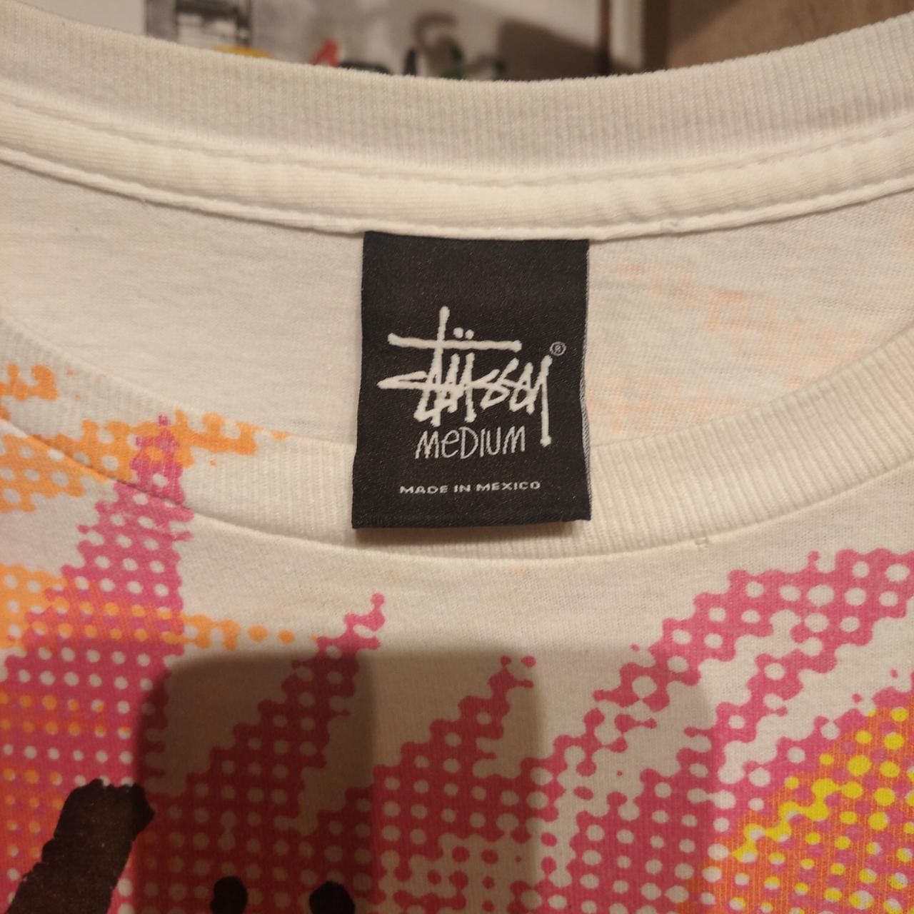 Stussy Stussy World Tour Faces Tee 👕 Size US S / EU 44-46 / 1 - 5 Thumbnail