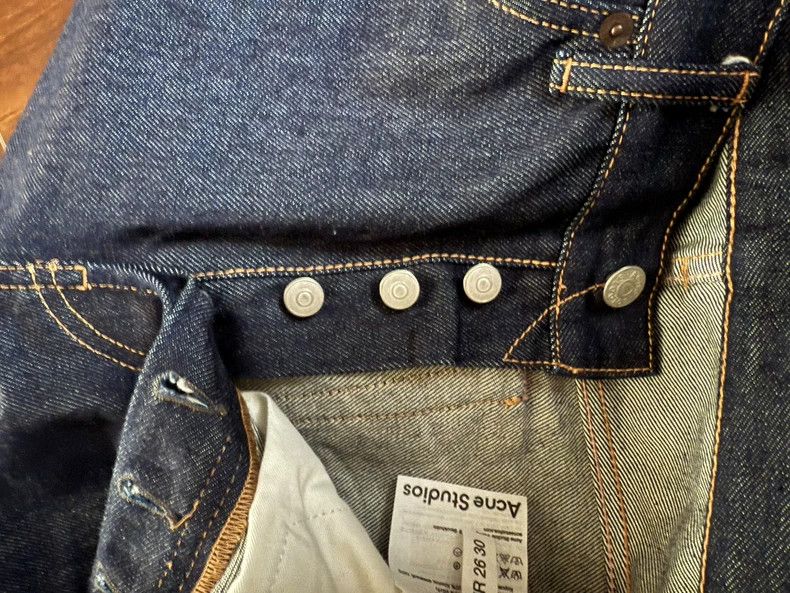 Acne Studios acne studios Original ox jeans 2506-Nextarrow Size US 26 / EU 42 - 4 Thumbnail