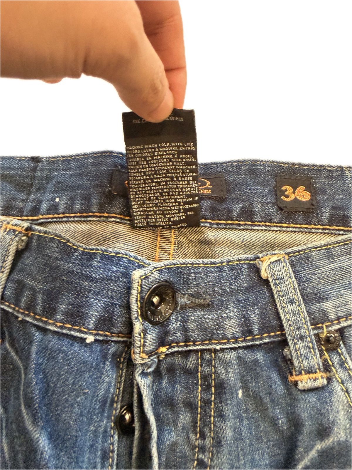 Ed Hardy Vintage Twin Skulls Ed Hardy Jeans Size US 36 / EU 52 - 6 Thumbnail