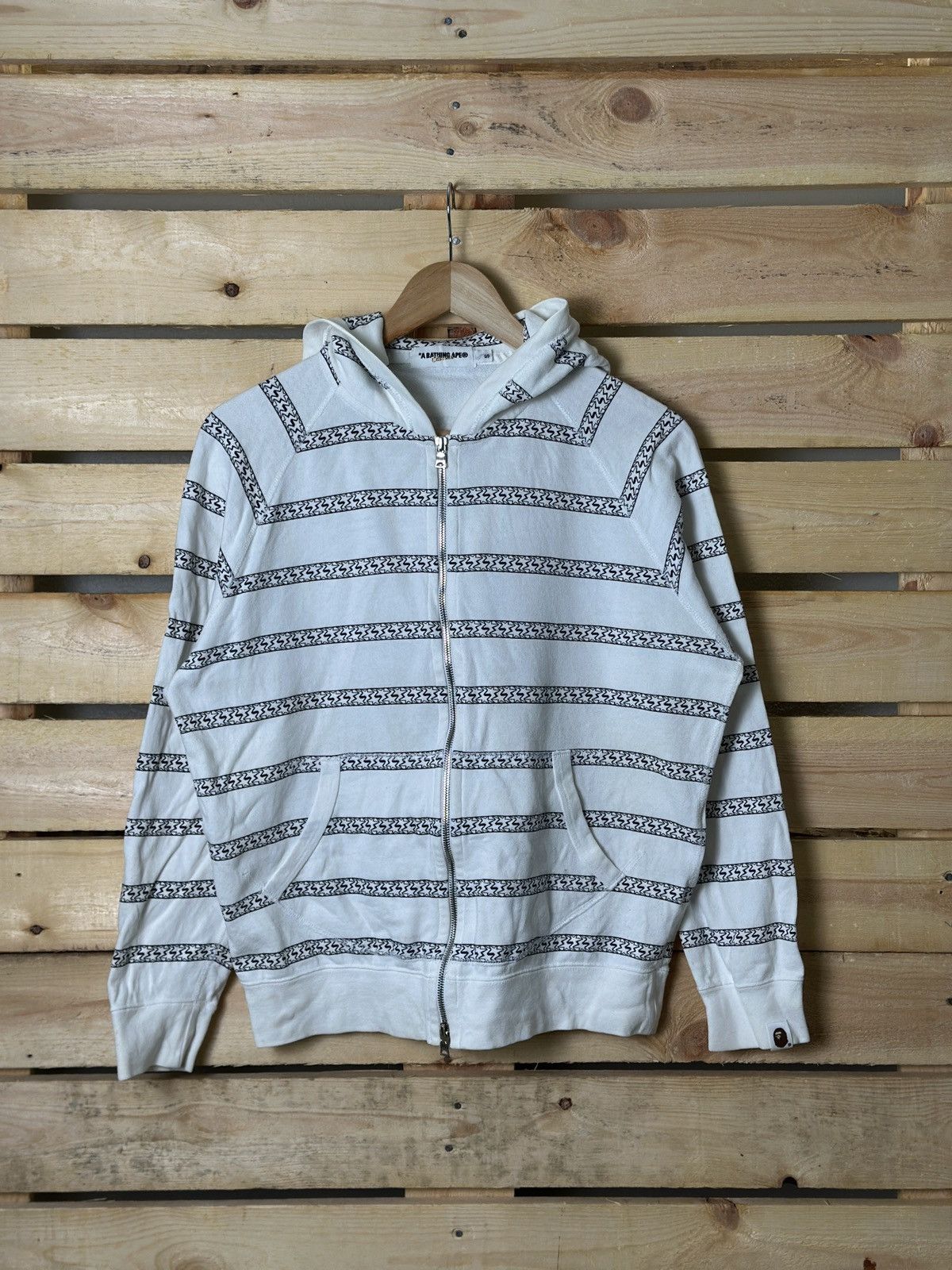 Bape × Vintage Vintage A Bathing Ape Classic Double Zip Hoodie Size US S / EU 44-46 / 1 - 9 Thumbnail