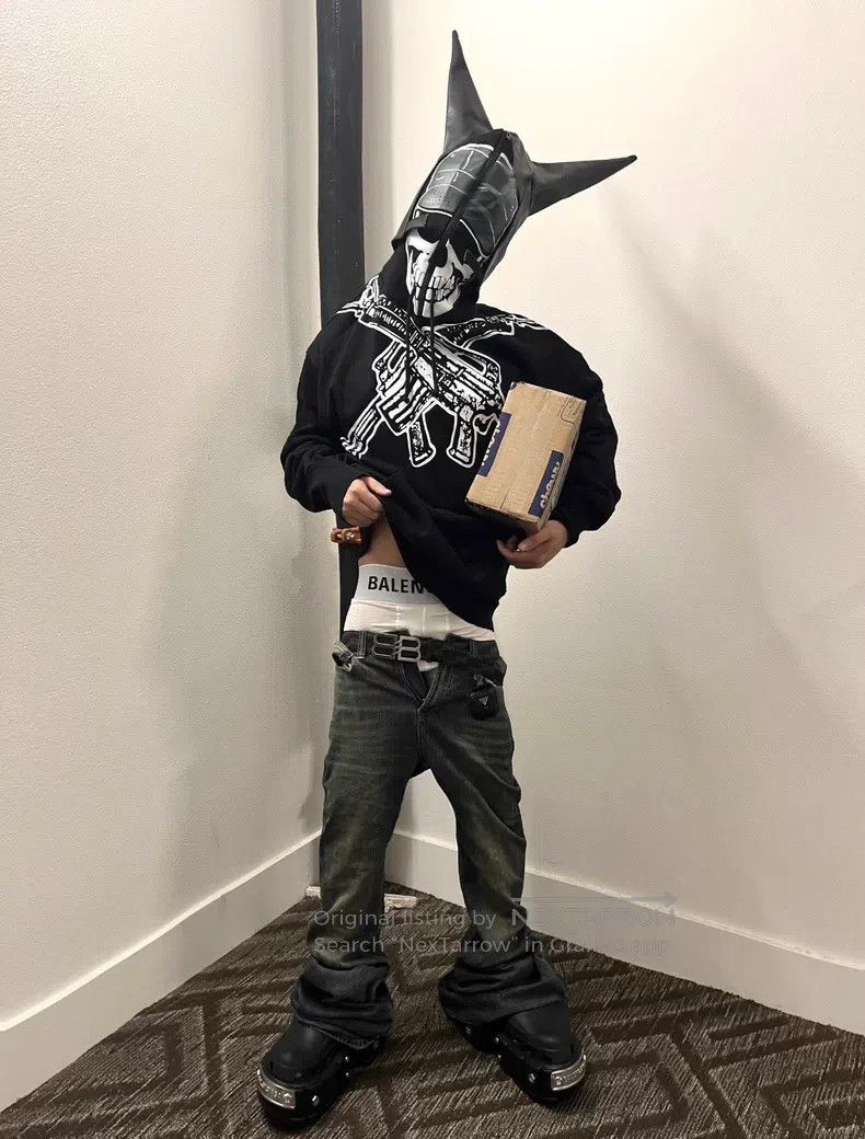 Vetements Vetements Skull and double guns zip-up hoodie Size US M / EU 48-50 / 2 - 7 Thumbnail