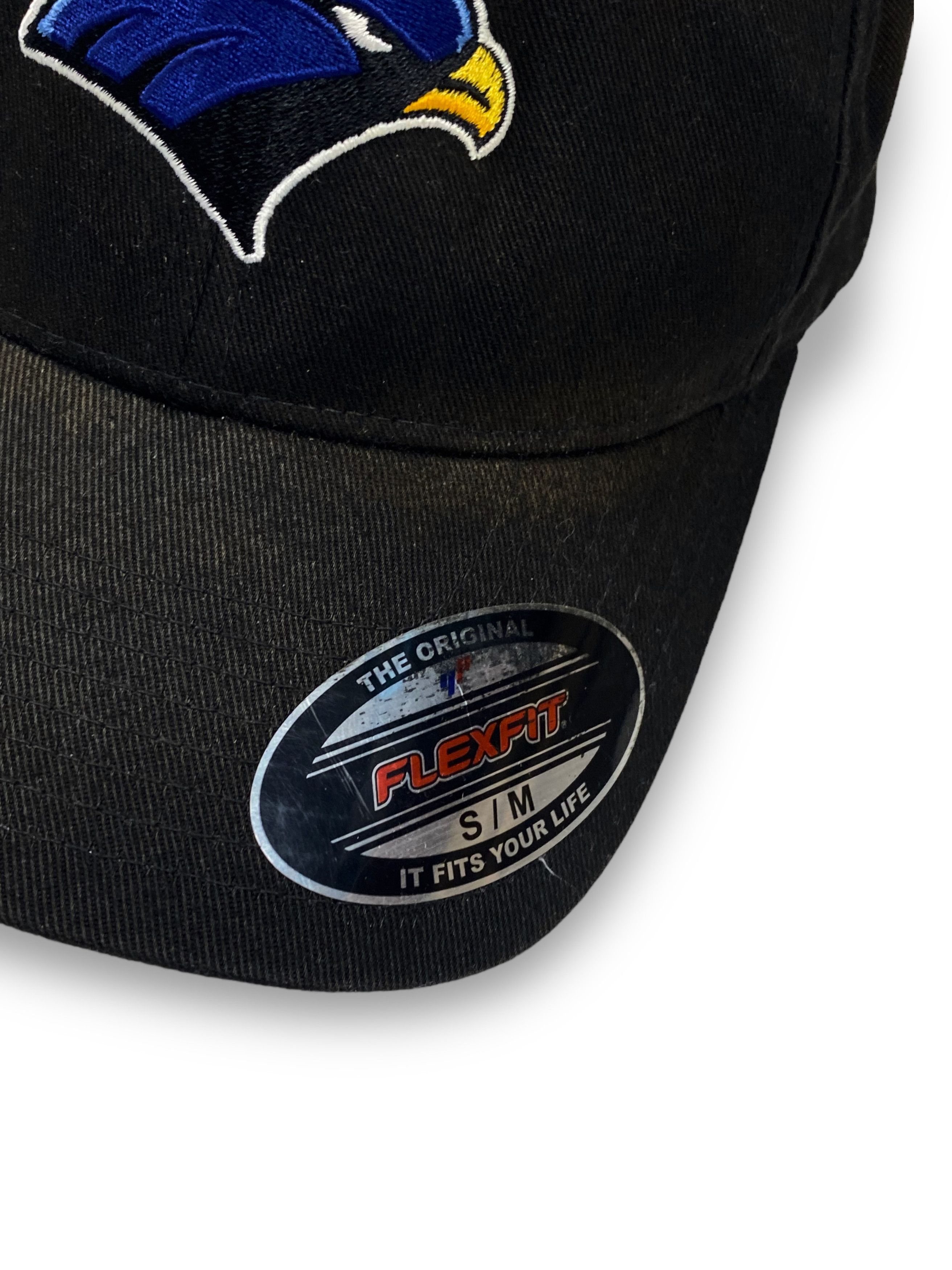 Hat Club Vintage NEWCASTLE NIGHTHAWKS Black Faded FlexFit Cap M763 Size ONE SIZE - 4 Thumbnail