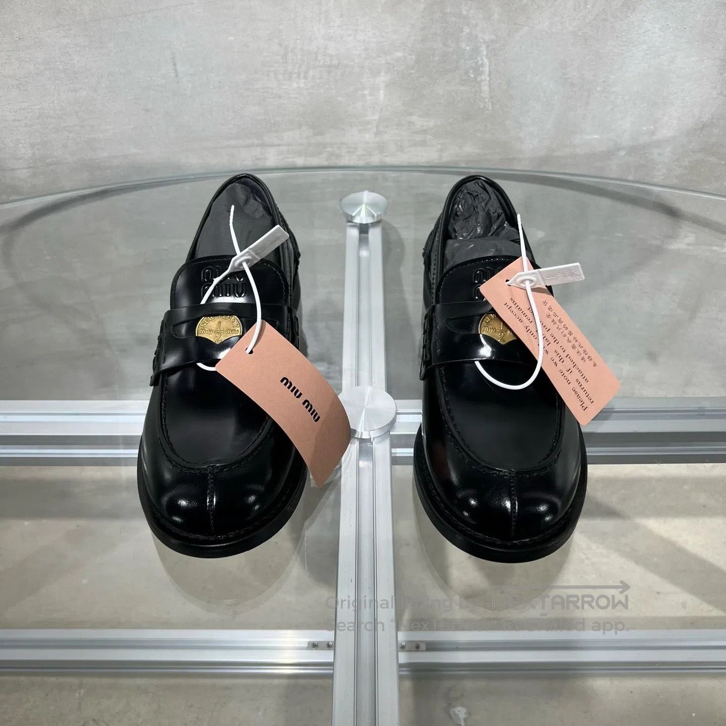 Miu Miu Miu Miu The new 25SS Gold Coin LeFu shoes Size US 6 / IT 36 - 2 Thumbnail
