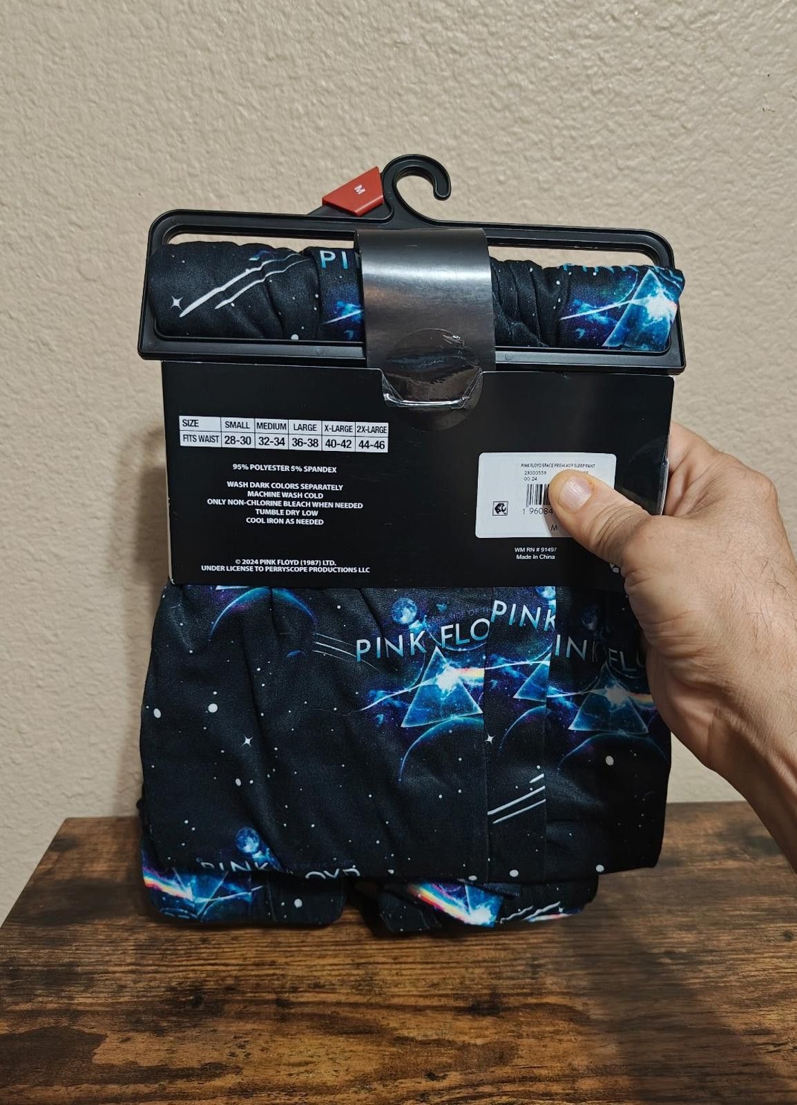Pink Floyd Pink Floyd Dark Side Of The Moon Sleep Pants Size US 32 / EU 48 - 2 Thumbnail
