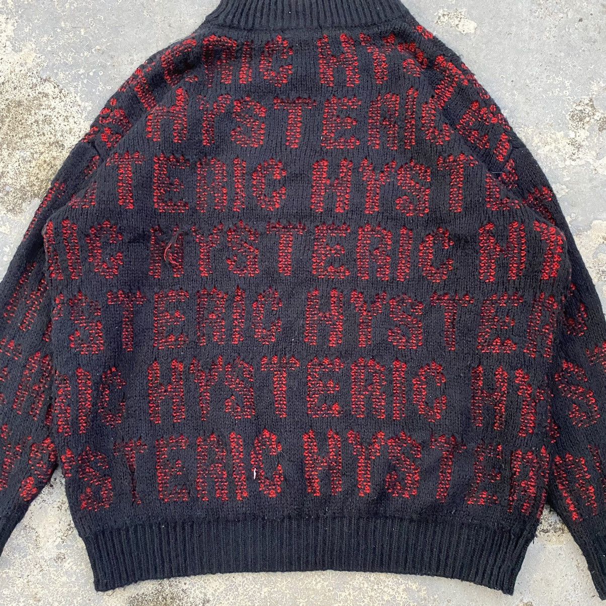 Hysteric Glamour hysteric glamour monogram knitwear sweatshirt Size US L / EU 52-54 / 3 - 18 Thumbnail