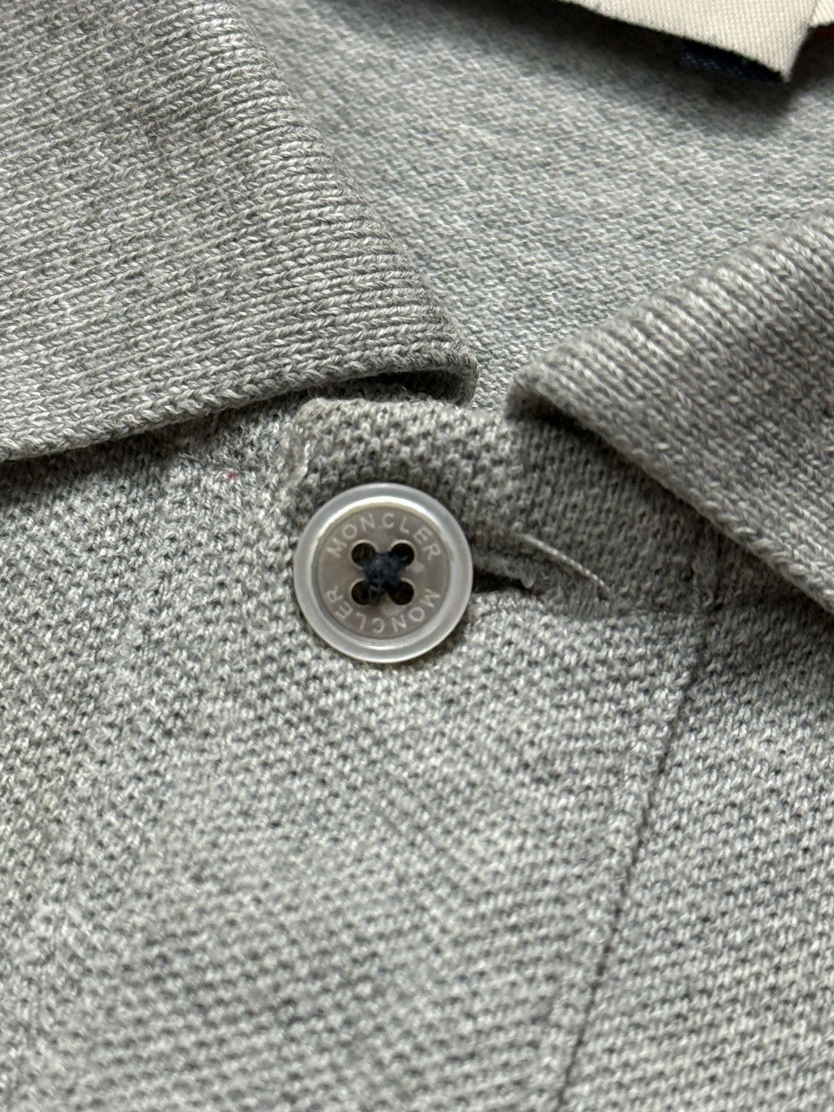 Moncler Moncler Maglia Polo Manica Corta Shirt Old Money Style Sz M Size US M / EU 48-50 / 2 - 6 Thumbnail