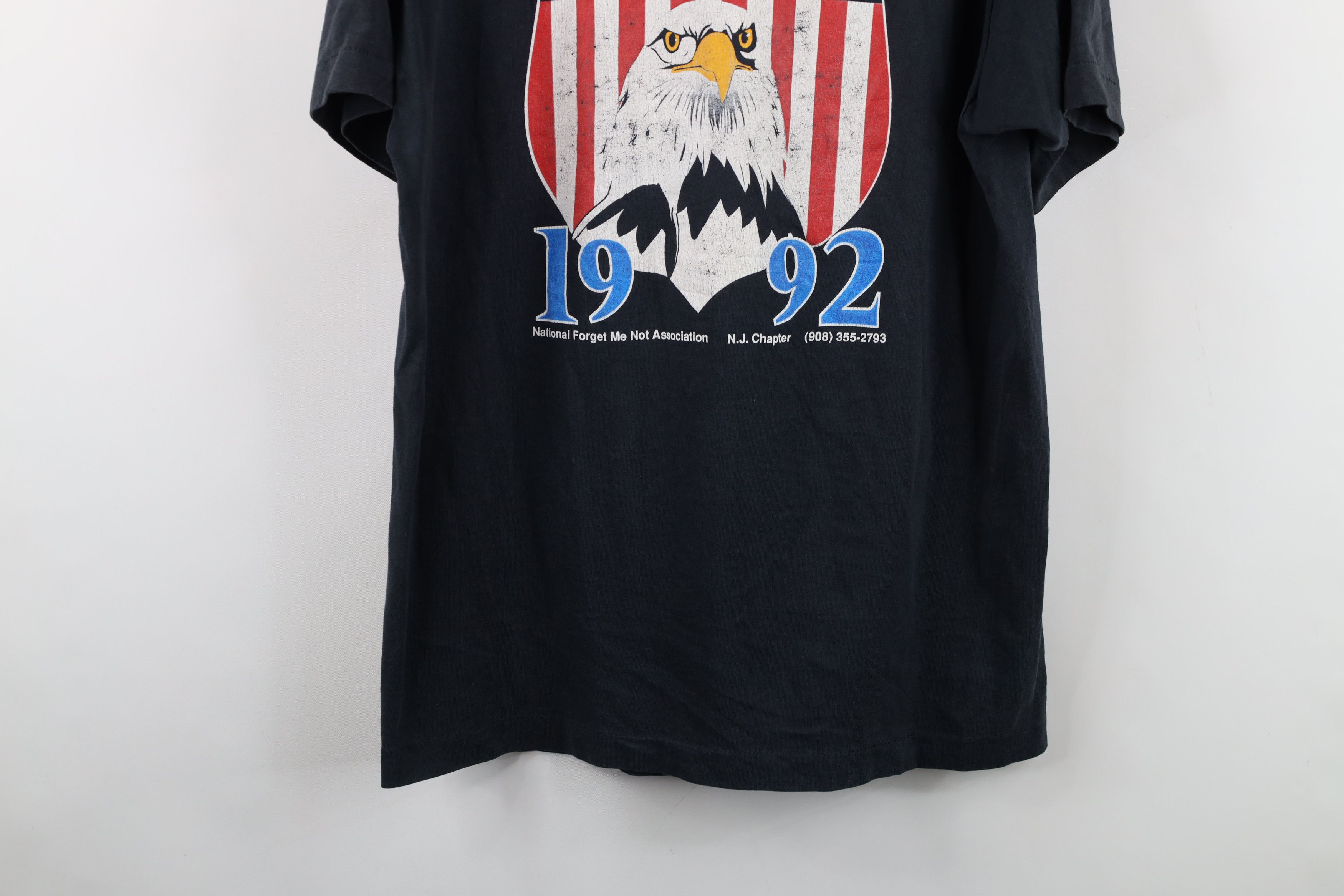 Vintage Vintage 90s Thunder IV POW MIA New York City T-Shirt USA Size US L / EU 52-54 / 3 - 15 Thumbnail