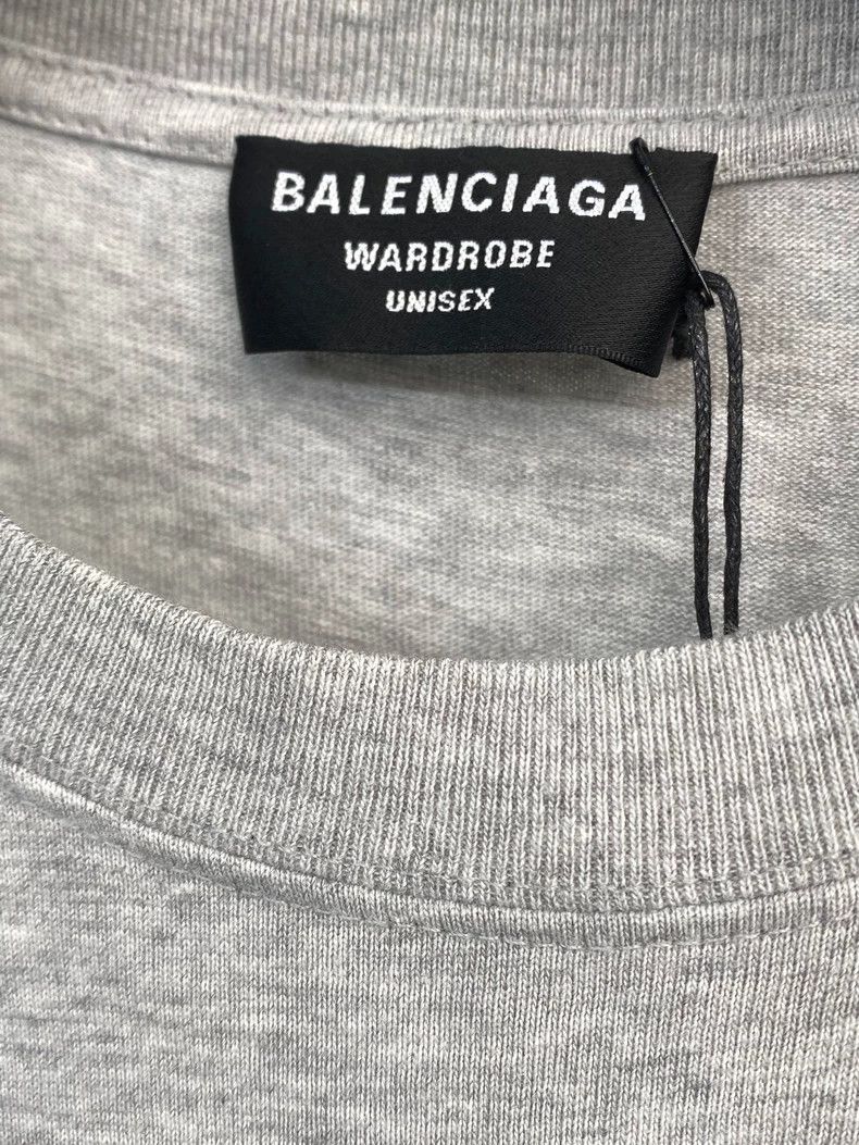 Balenciaga Balenciaga Letter logo grey short sleeves 2502-Nextarrow Size US XS / EU 42 / 0 - 3 Thumbnail