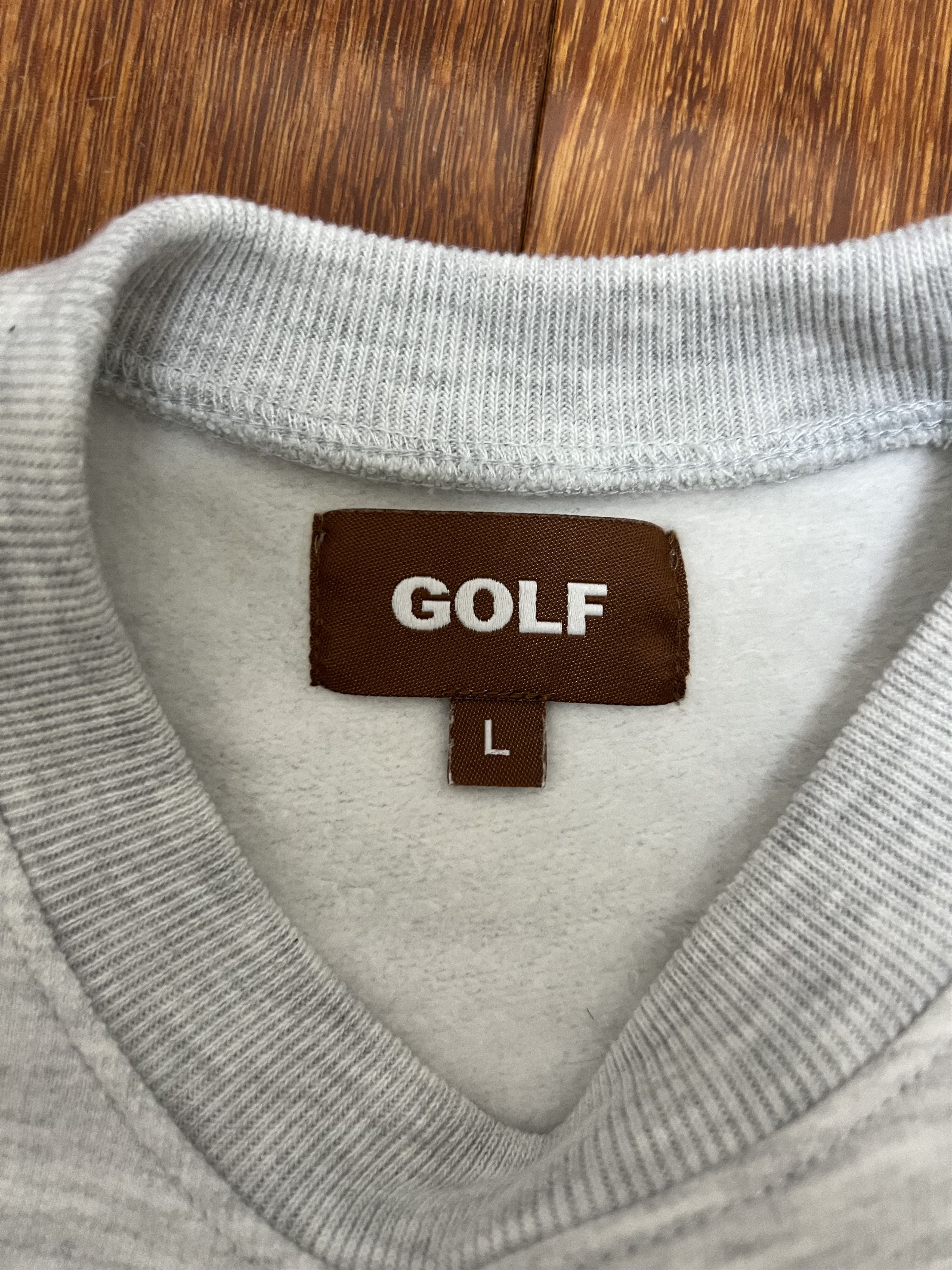 Golf Wang 💚 Golf Wang Romeo Crewneck Ash Heather Grey Large NEW Size US L / EU 52-54 / 3 - 4 Thumbnail