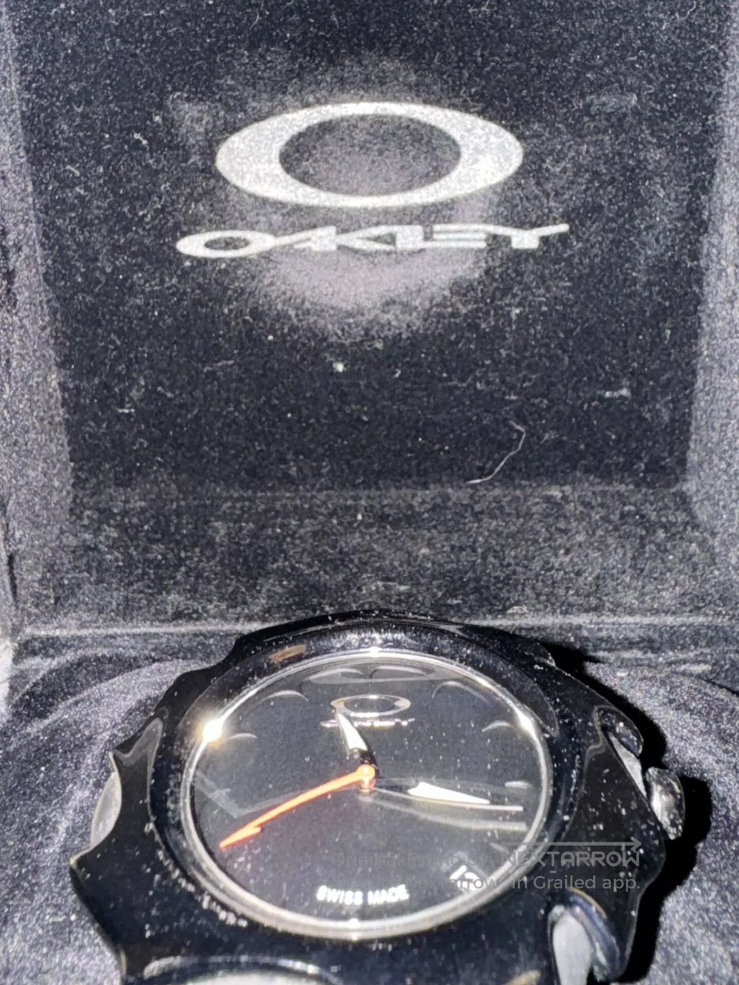 Oakley oakley blade watch with black dial. Size ONE SIZE - 7 Thumbnail