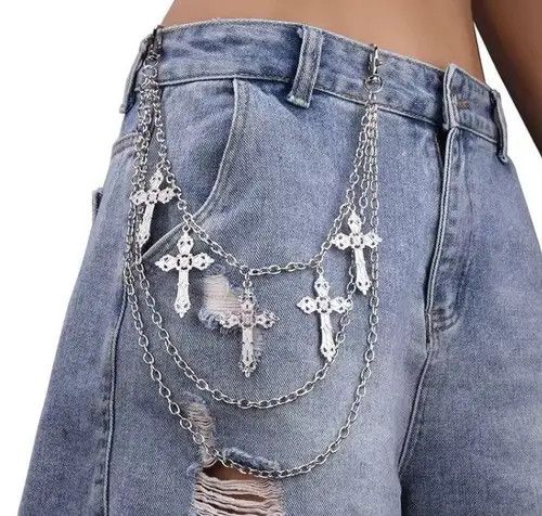 Garbage TV multi-layer cross pant chain Size ONE SIZE - 10 Thumbnail