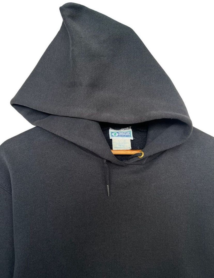 Vintage Vintage 80s Blank Hoodie Sunfaded Discus Athletic Hoodie Size US M / EU 48-50 / 2 - 3 Thumbnail