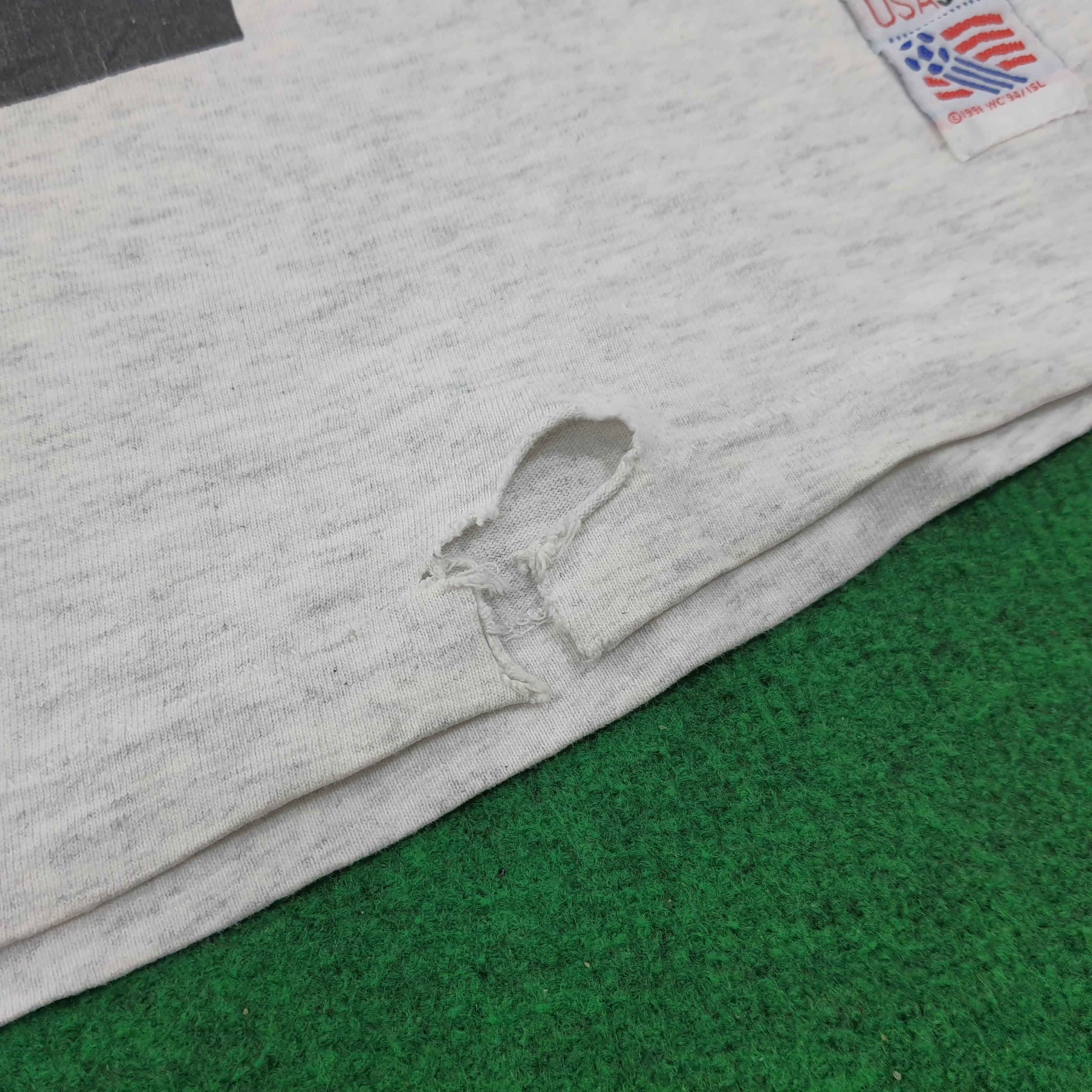 Adidas × Vintage Vintage World Cup USA '94 Football Soccer Sports Tshirt Size US XL / EU 56 / 4 - 10 Thumbnail