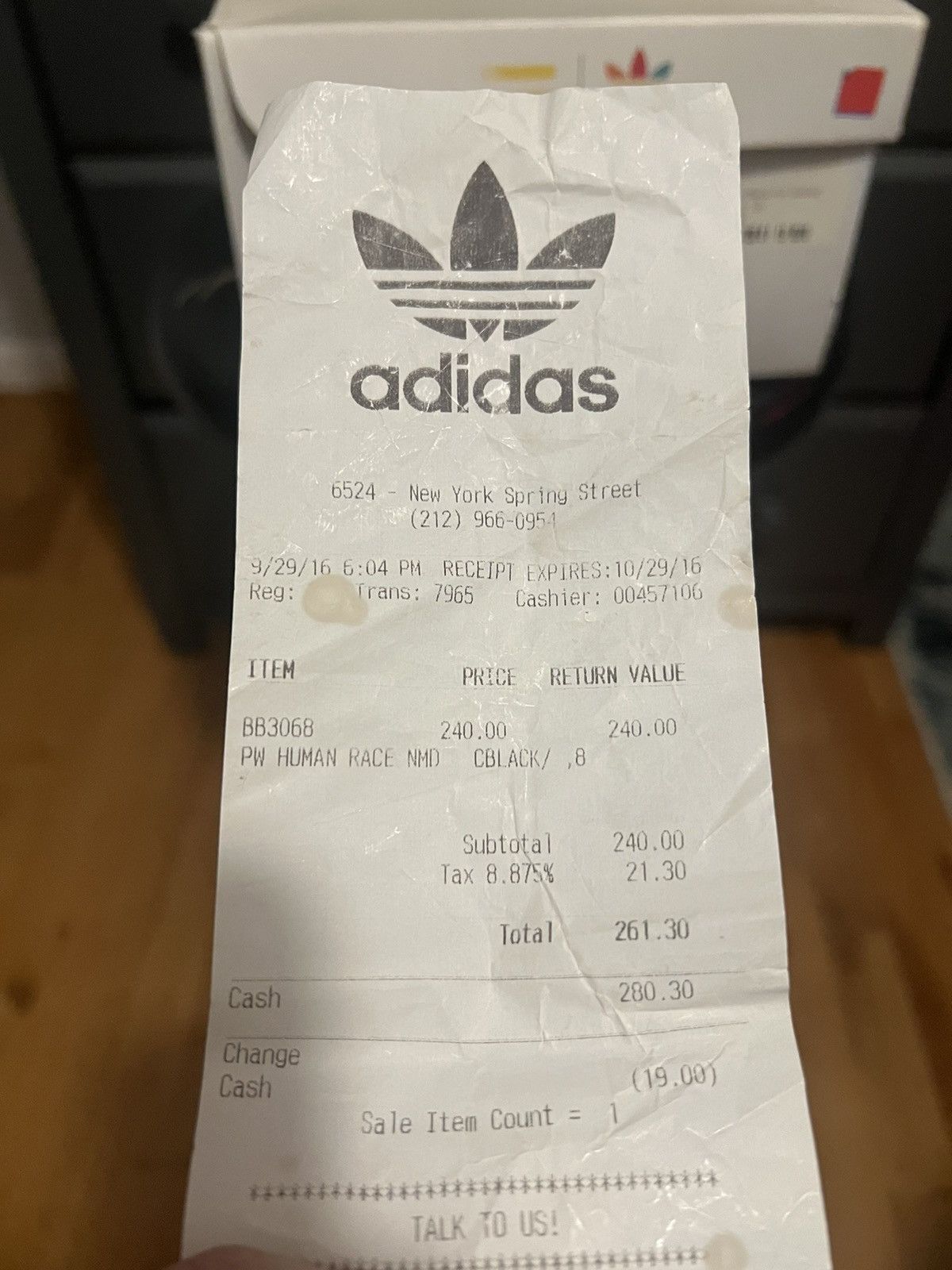 Adidas × Humanrace Adidas NMD R1 Pharrell HU Size US 8 / EU 41 - 6 Thumbnail