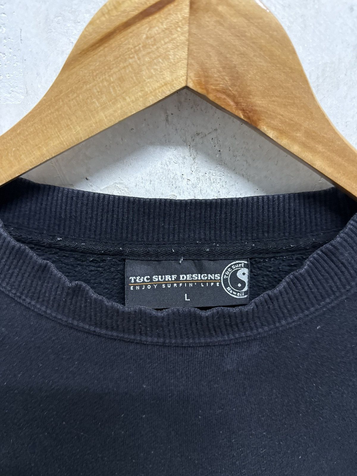 Billabong 2000s T&C Surf Designs Big Spell Out Logo Sweatshirt Size US L / EU 52-54 / 3 - 6 Thumbnail