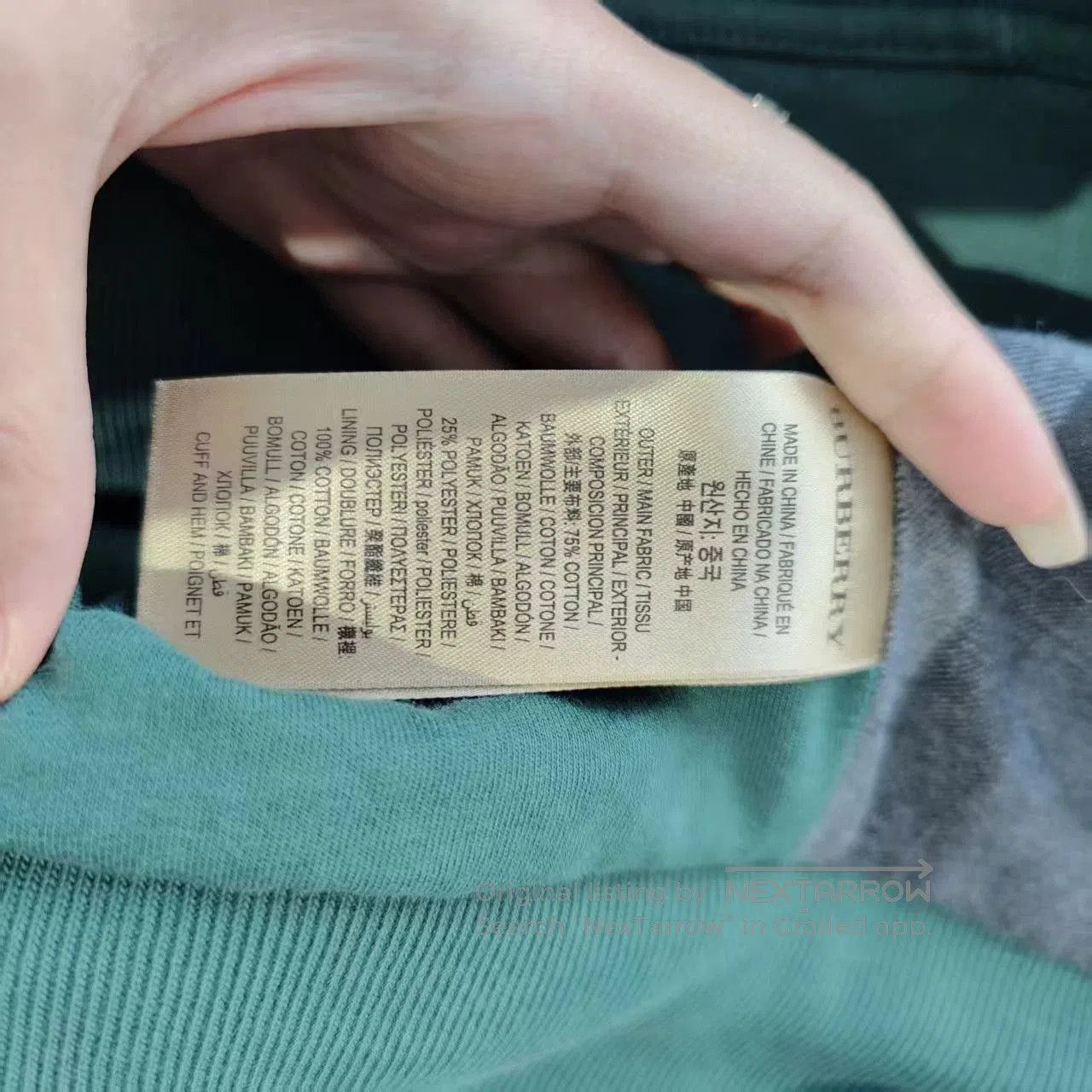Burberry burberry men's hooded zip-up sweatshirt. Size US L / EU 52-54 / 3 - 5 Thumbnail