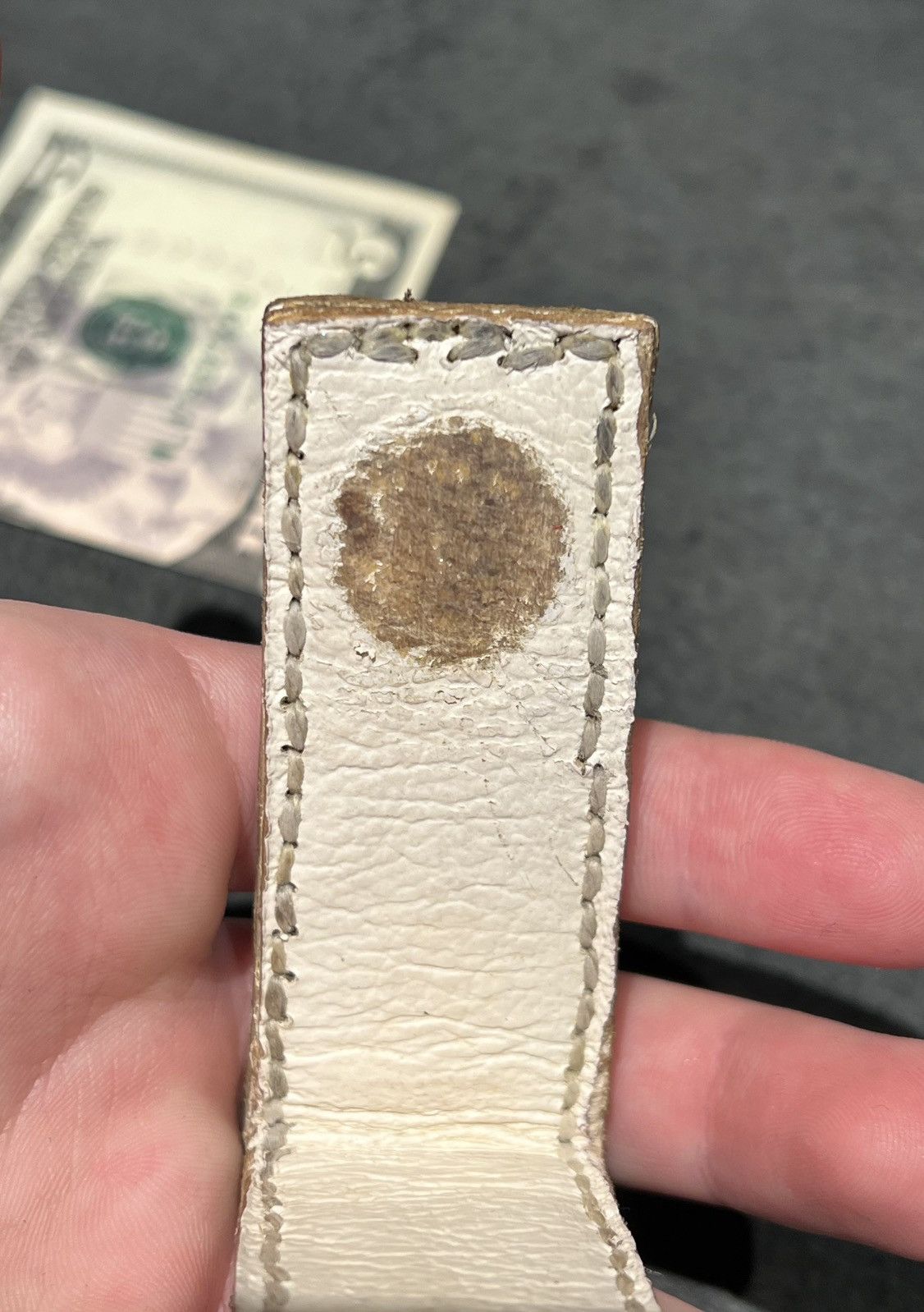 Other Avant-garde handcrafted leather money clip.🔖 Size ONE SIZE - 6 Thumbnail