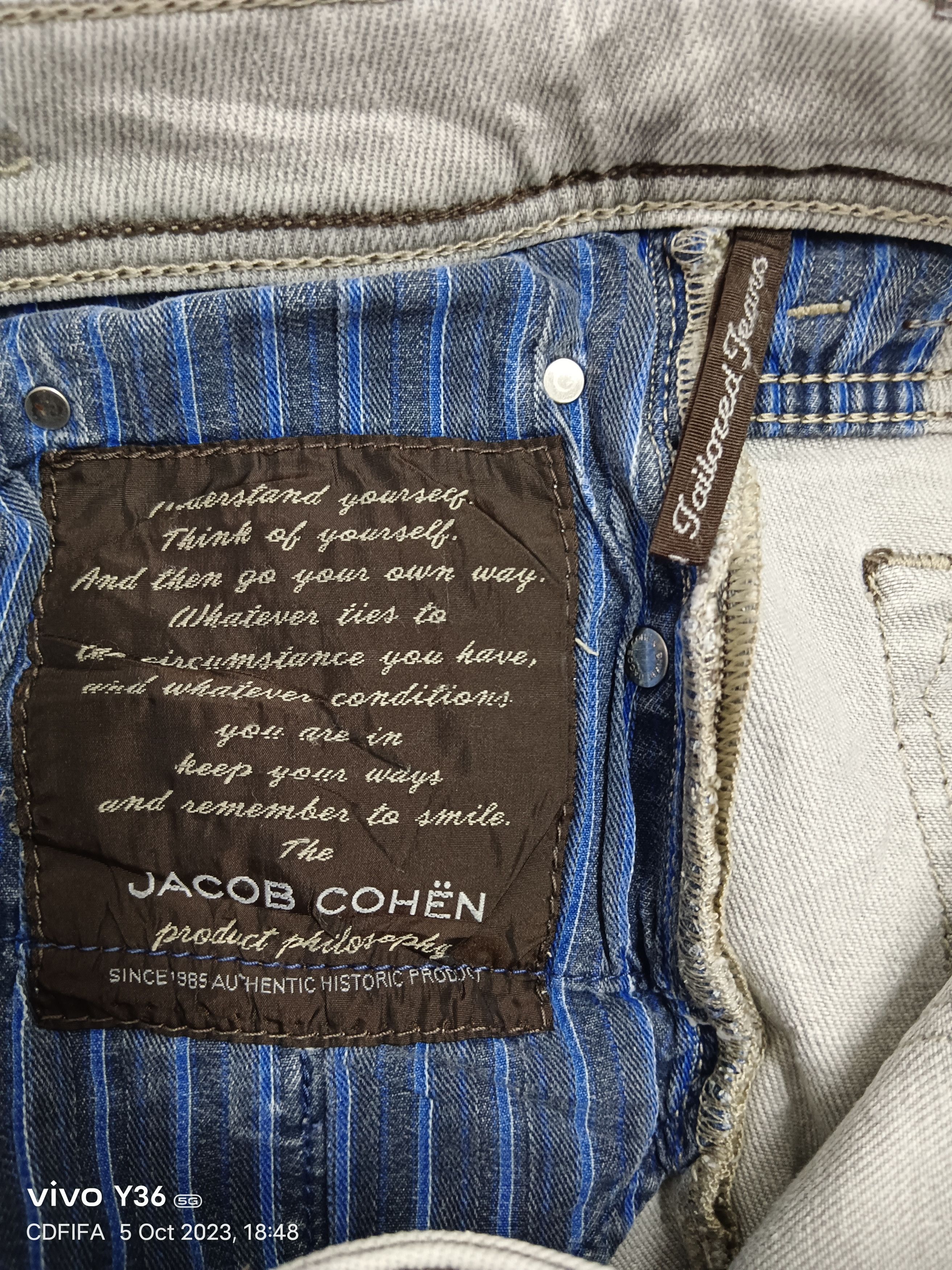 Jacob Cohen Jacob Cohen Rare Luxury Denim Size US 30 / EU 46 - 10 Thumbnail