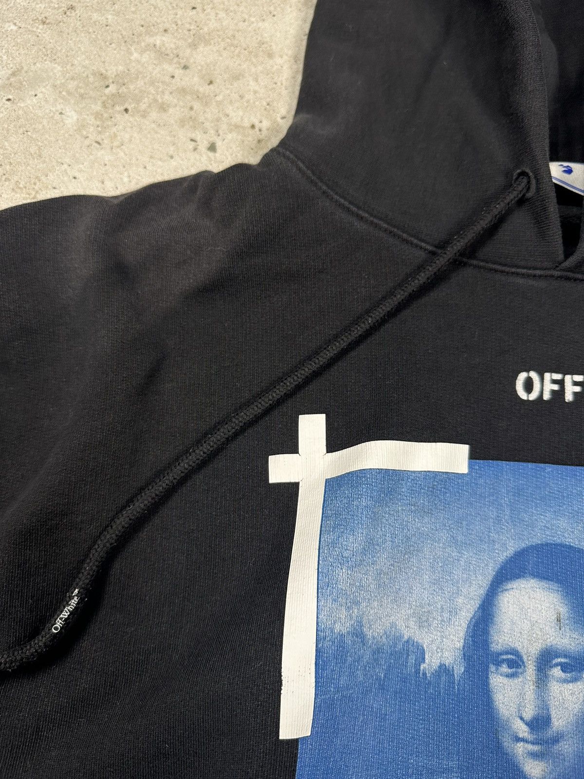 Off-White Off White Mona Lisa Black Hoodie Size US L / EU 52-54 / 3 - 6 Thumbnail