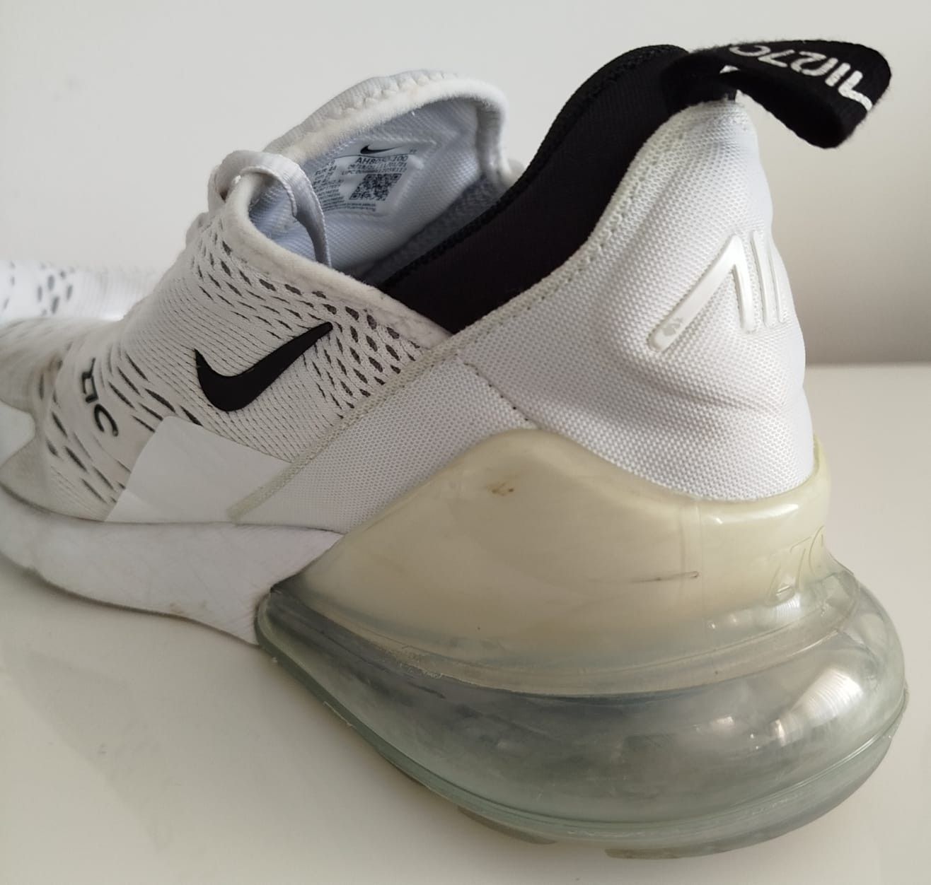 Nike Nike Air Max 270 Low White AH8050-100 Size US 10 / EU 43 - 7 Thumbnail