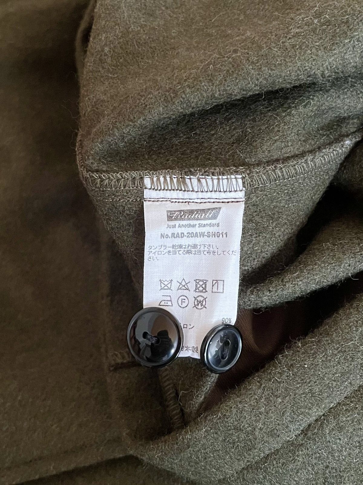 Other Japanese Brand Radiall Wool Overshirt Size US M / EU 48-50 / 2 - 5 Thumbnail