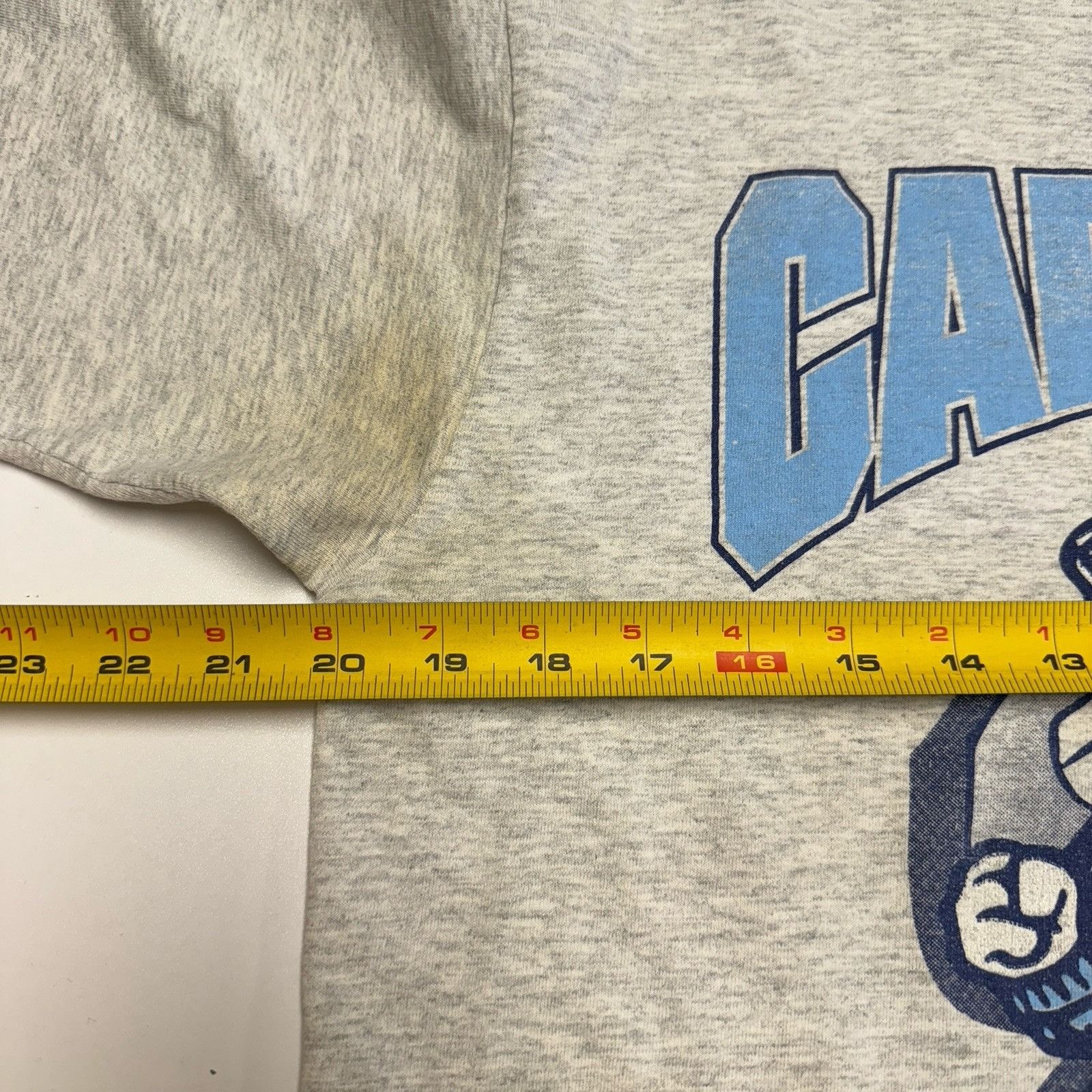 Vintage Vintage UNC Tar Heels T Shirt Mens M 20x27.5 90s University Size US M / EU 48-50 / 2 - 11 Thumbnail